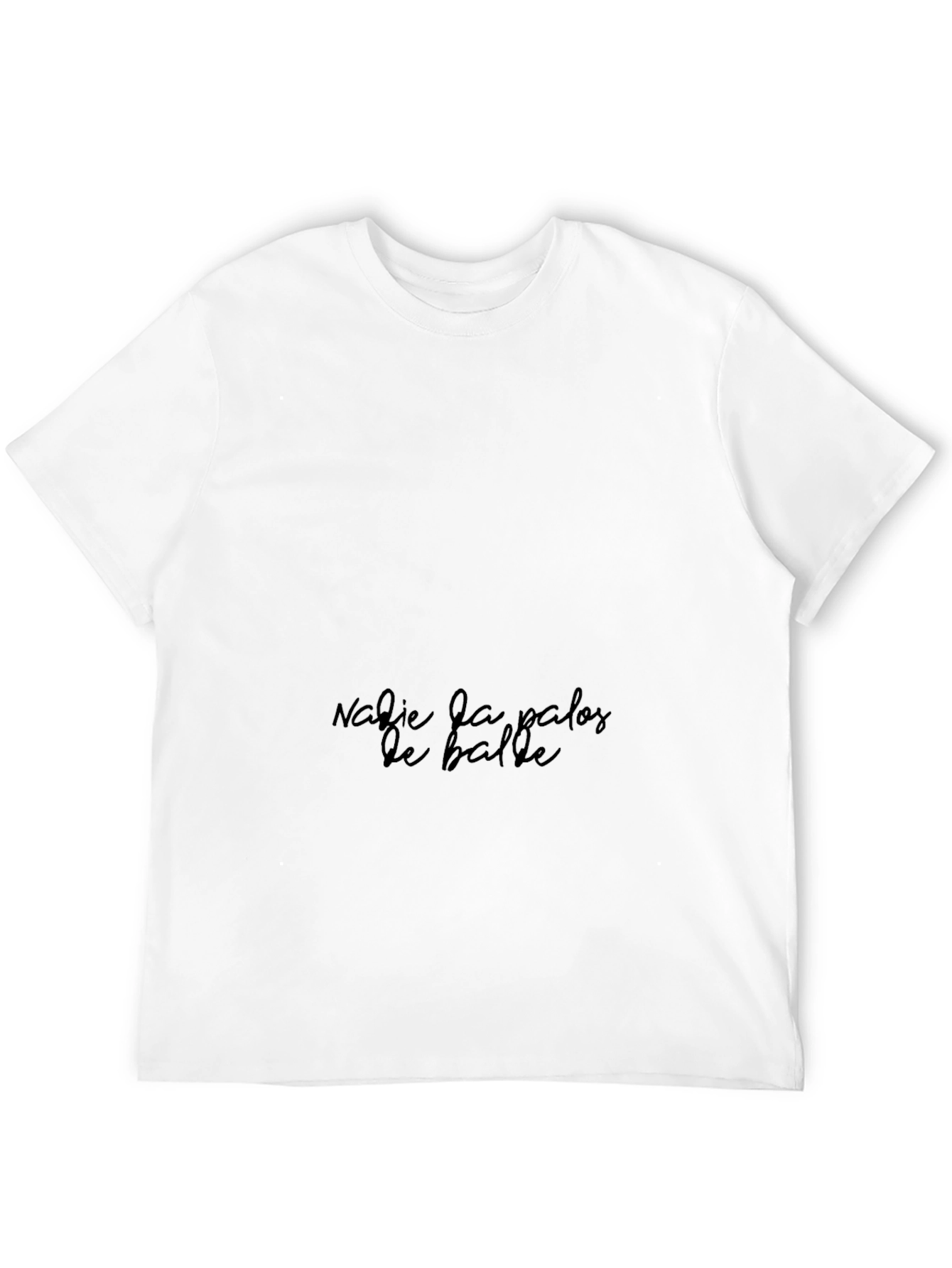 Black Stylish Black T-Shirt with Unique Text Design view 12