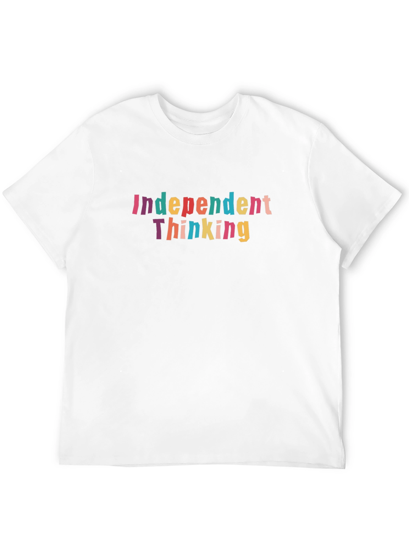 Black Independent Thinking Graphic Tee - Black view 12