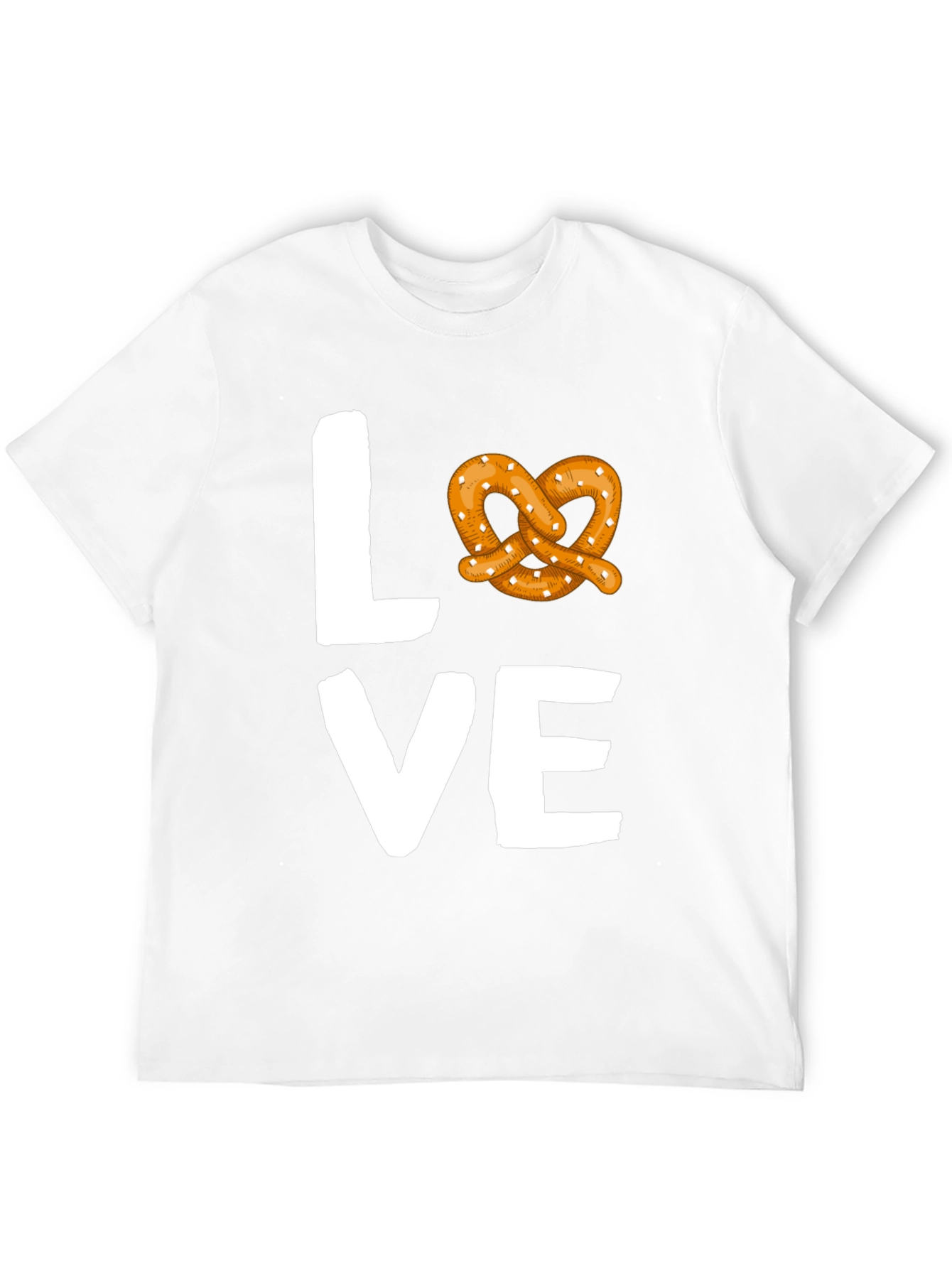 Black Love Pretzel Graphic Tee - Soft Cotton Blend view 12