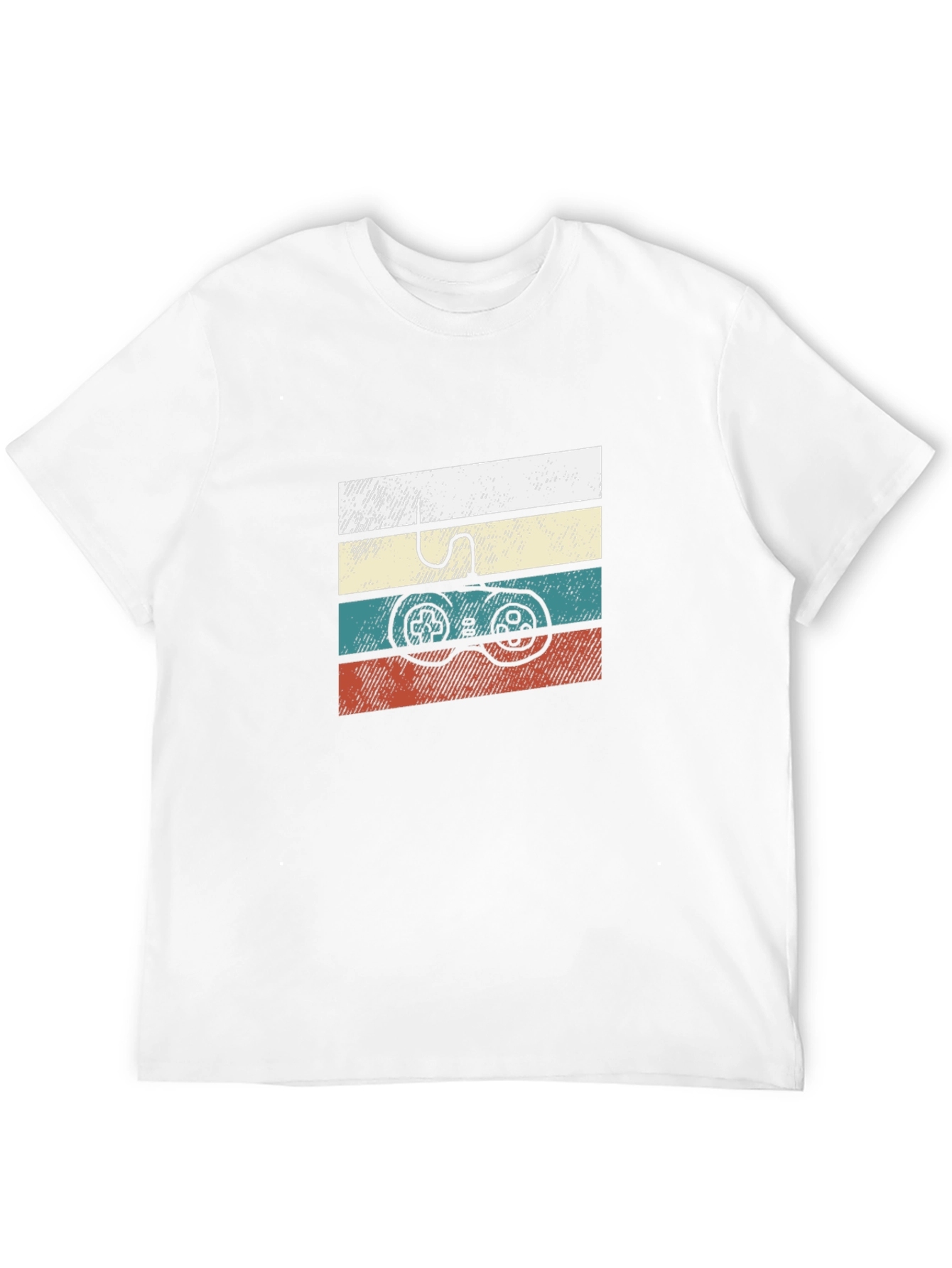 Black Retro Gamer T-Shirt - Vintage Console Style view 12