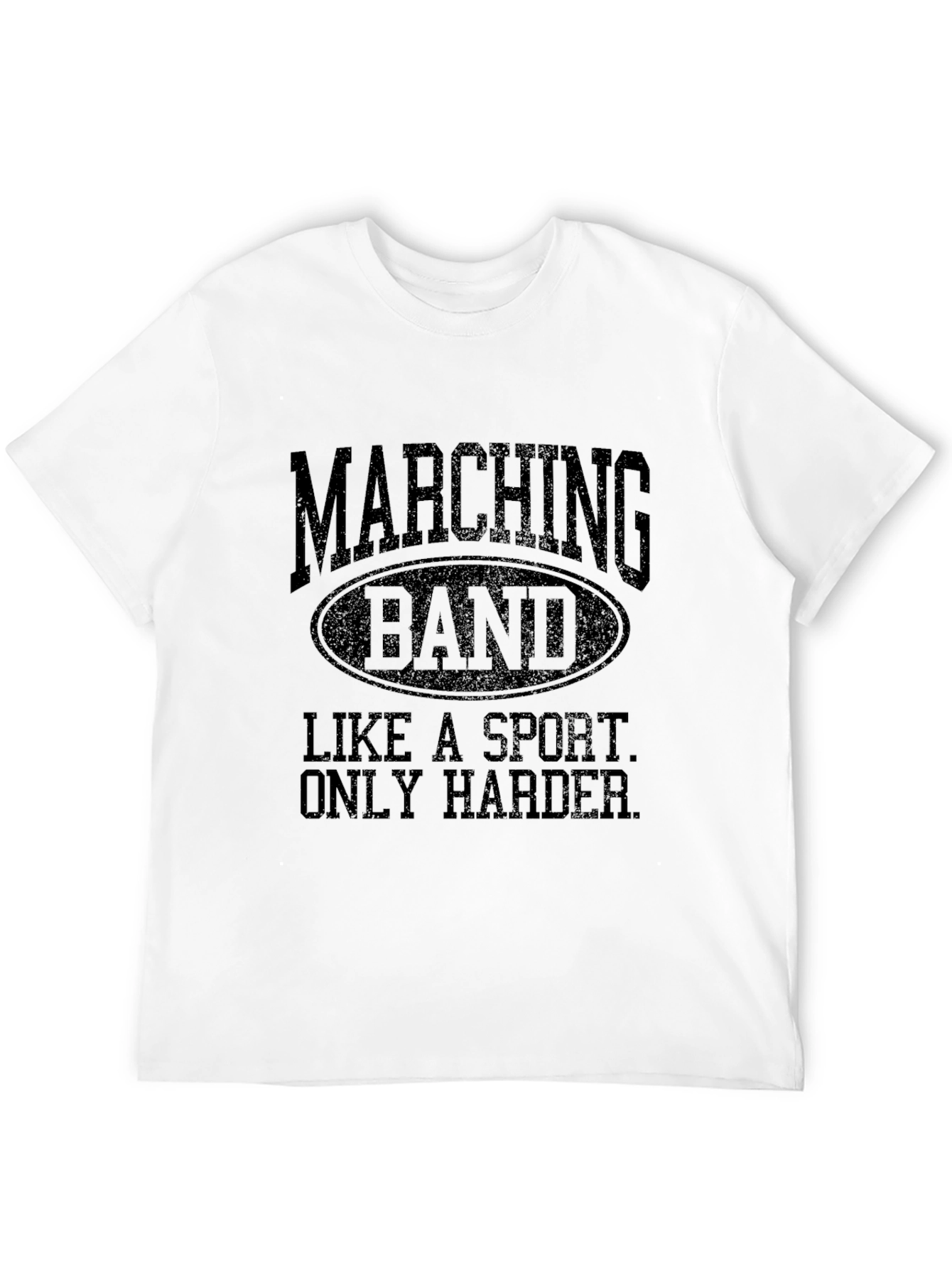 Black Marching Band Shirt - Like a Sport, Only Harder view 12
