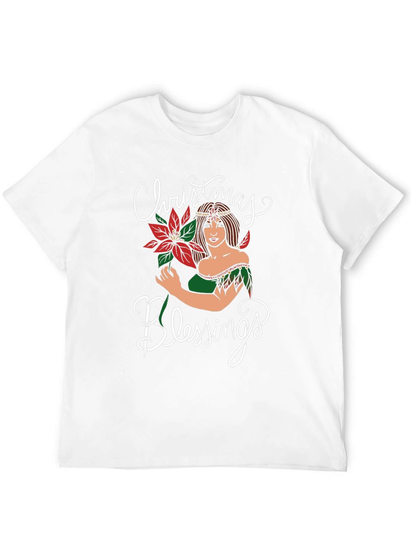 Black Christmas Blessings Graphic Tee view 12
