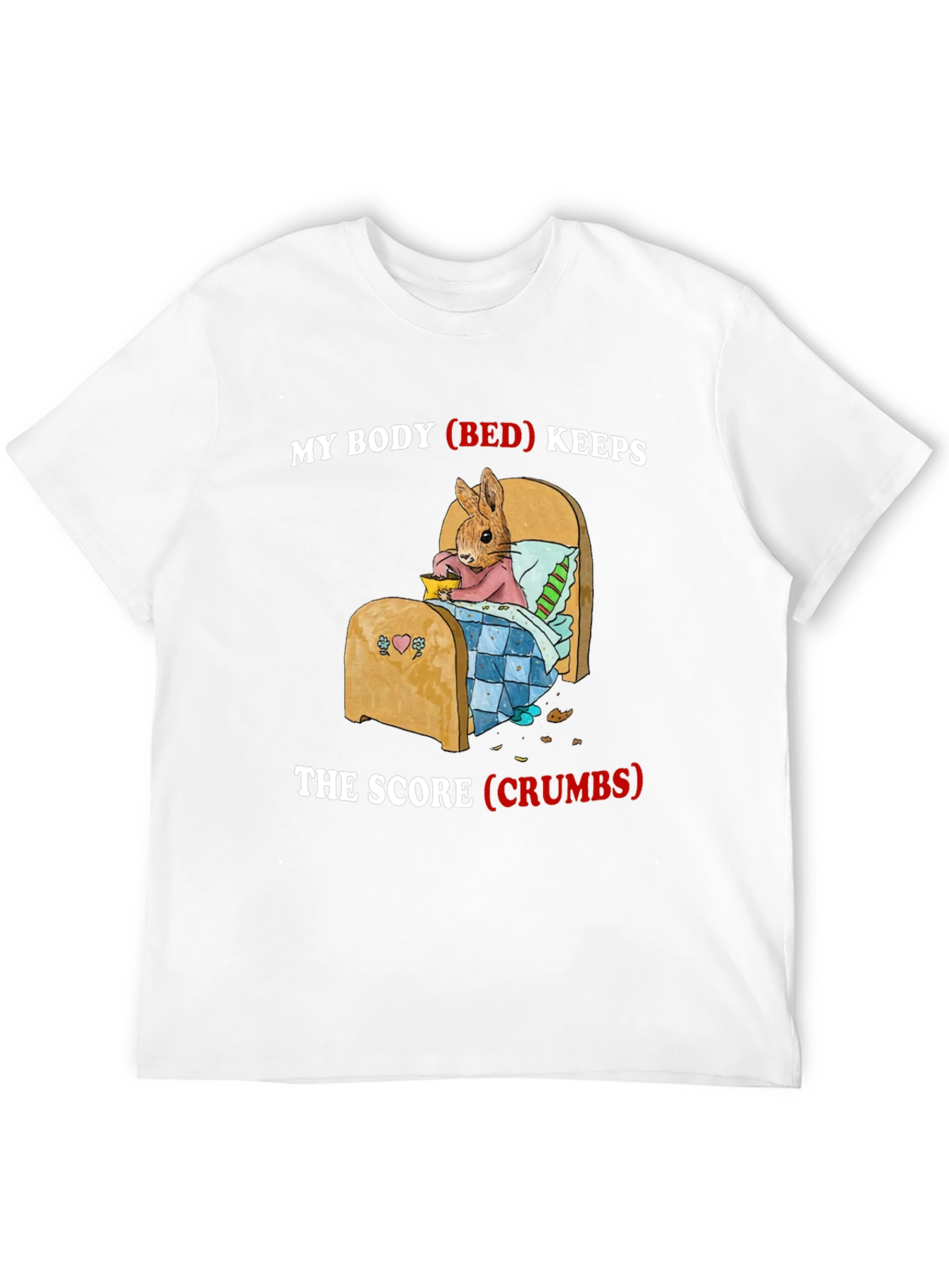 Black My Body (Bed) Keeps The Score (Crumbs) T-Shirt view 12