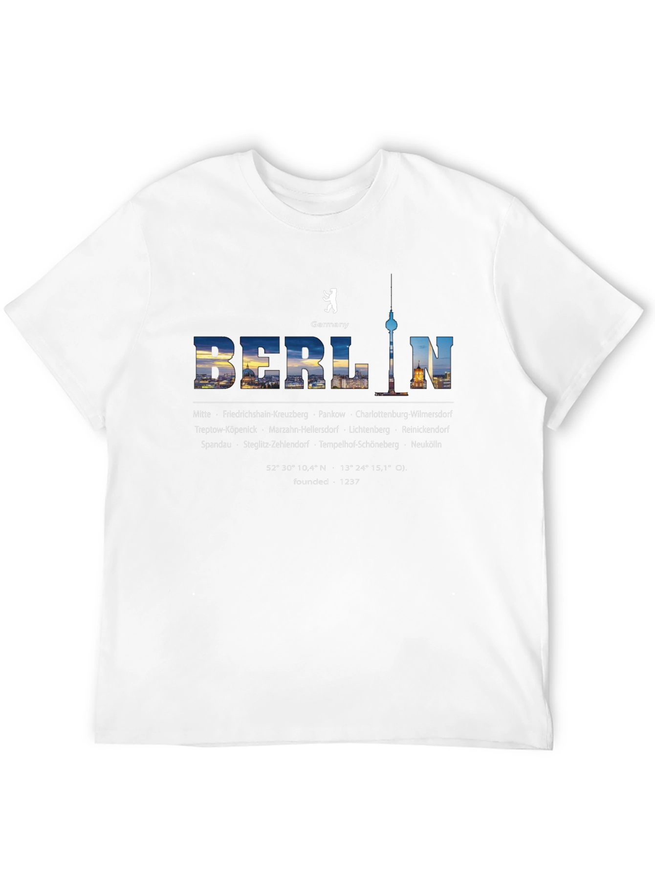 Berlin Germany Graphic Tee - City Pride T-Shirt - 12