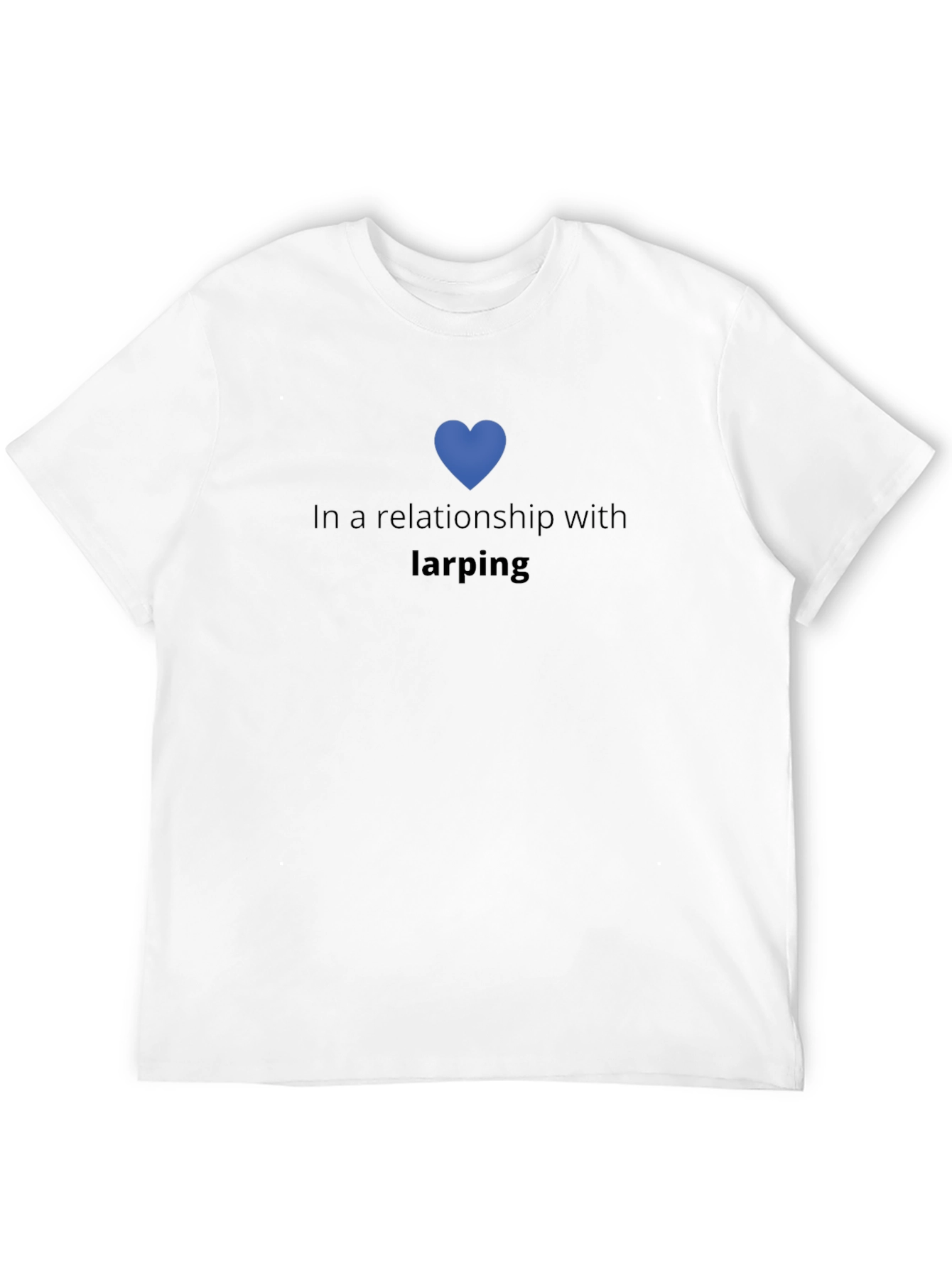 Black Larping Relationship T-Shirt - Novelty Tee view 12