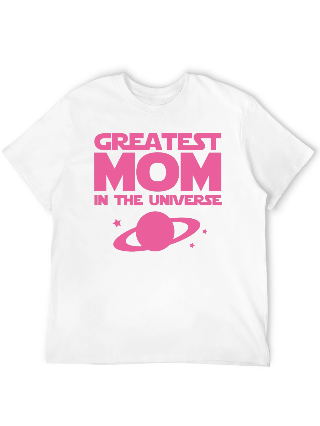 Black Greatest Mom in the Universe Black T-Shirt view 12