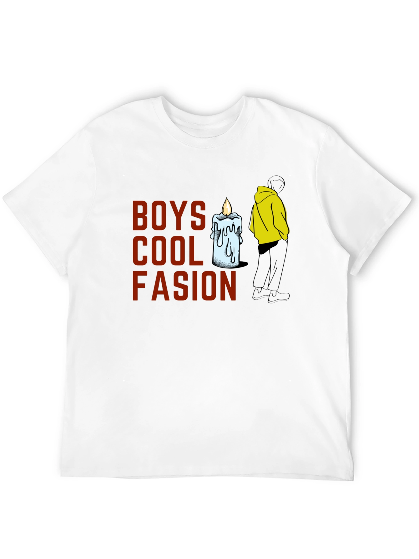 Black Boys Cool Fashion Graphic T-Shirt view 12