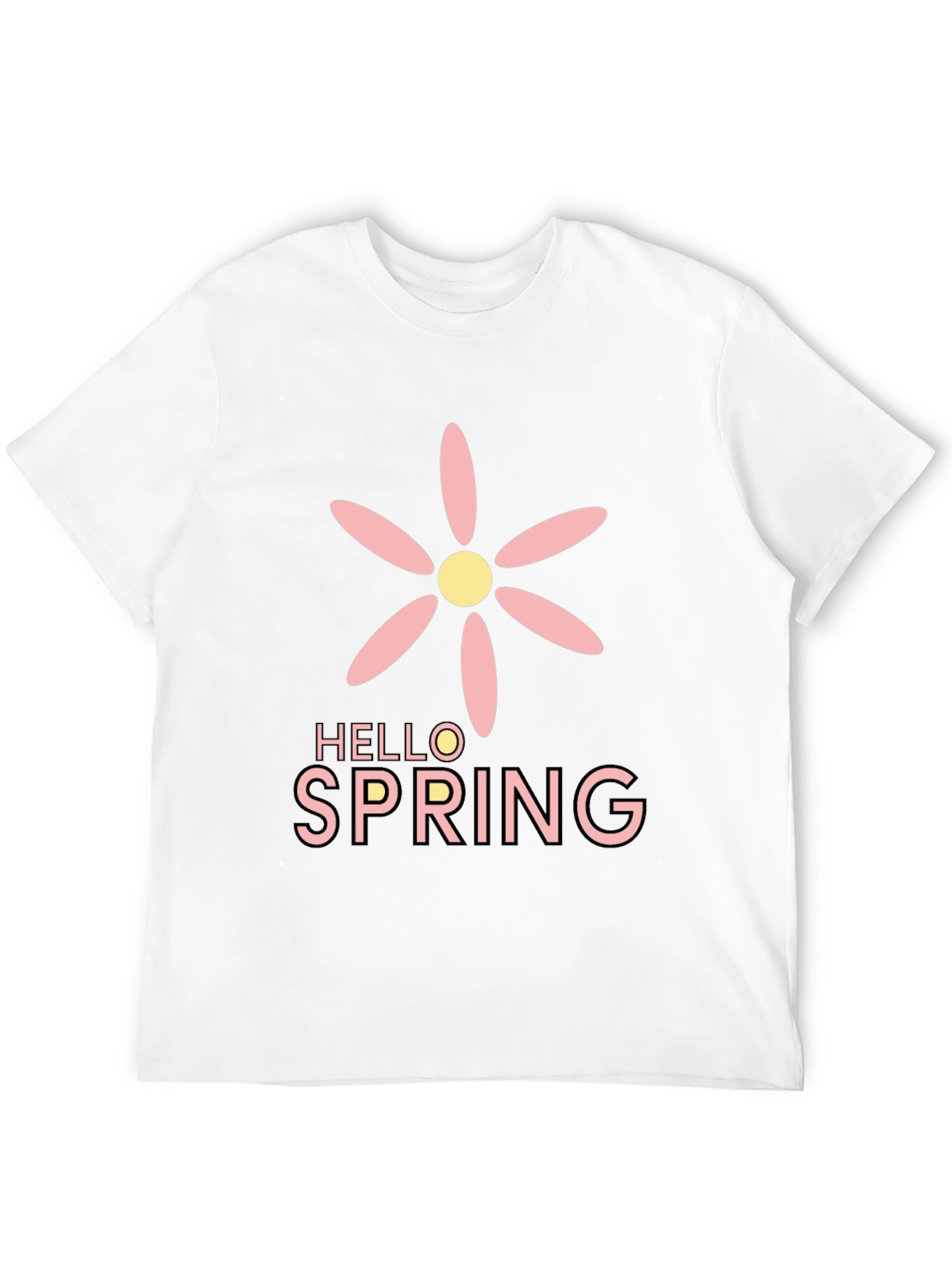 Hello Spring Graphic T-Shirt - 12