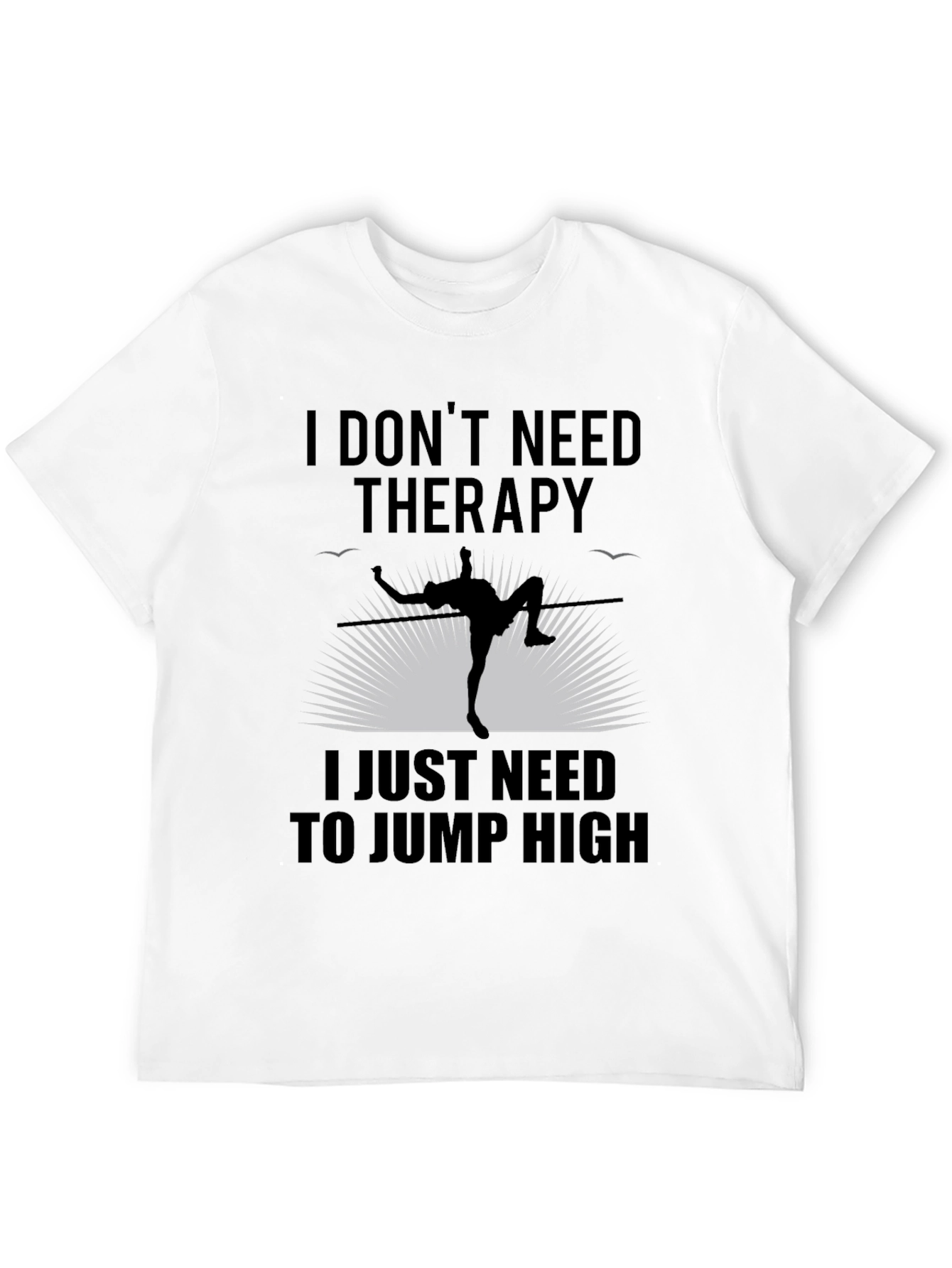 Black Jump High Therapy T-Shirt view 12