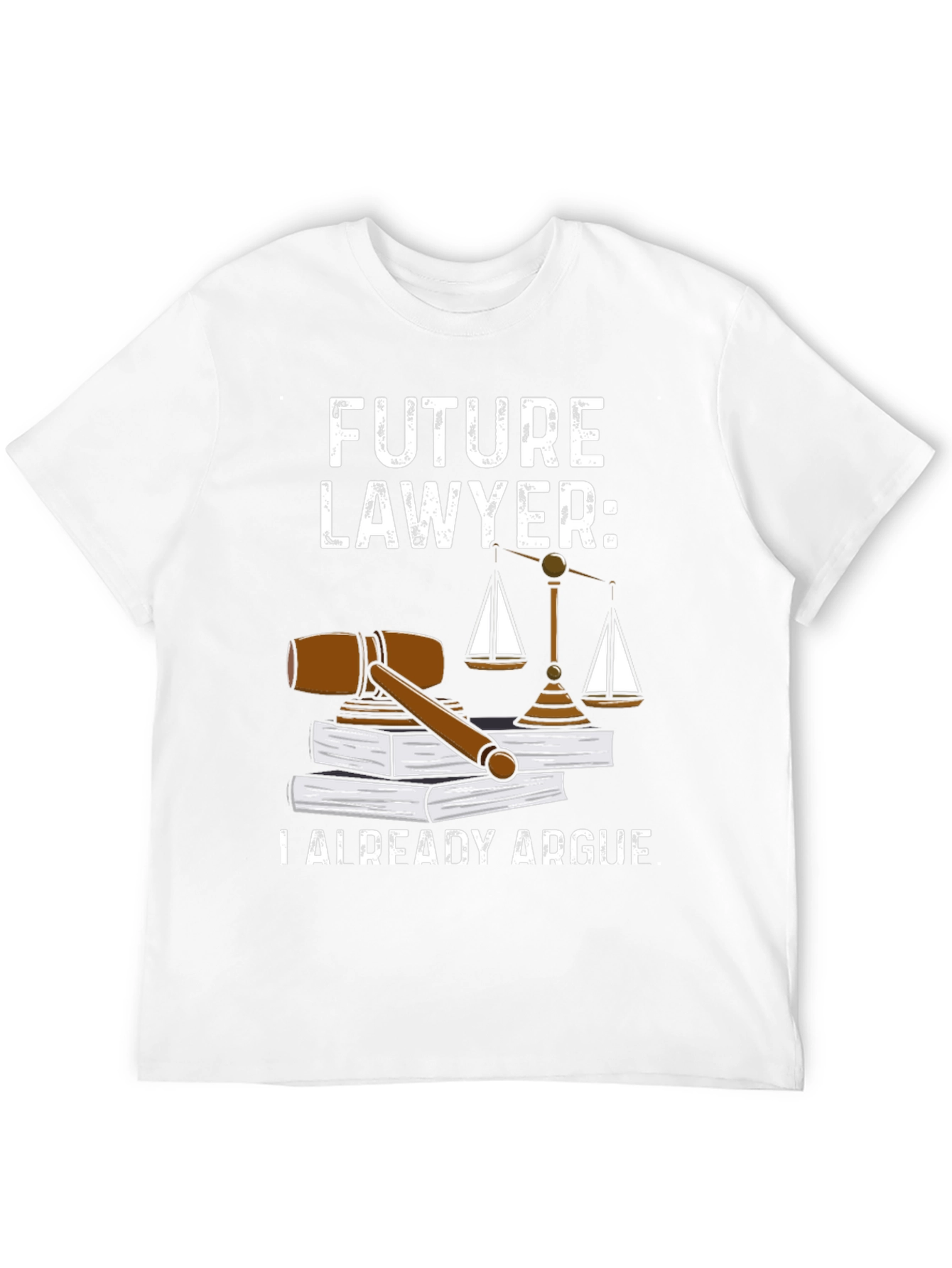 Black Future Lawyer T-Shirt - Law School Gift view 12
