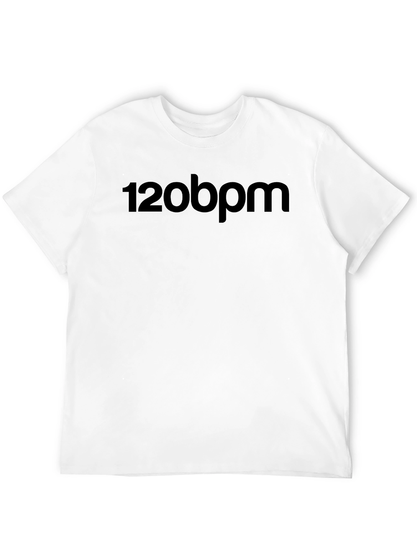 Black 120 BPM Black T-Shirt - Musician's Fashion view 12