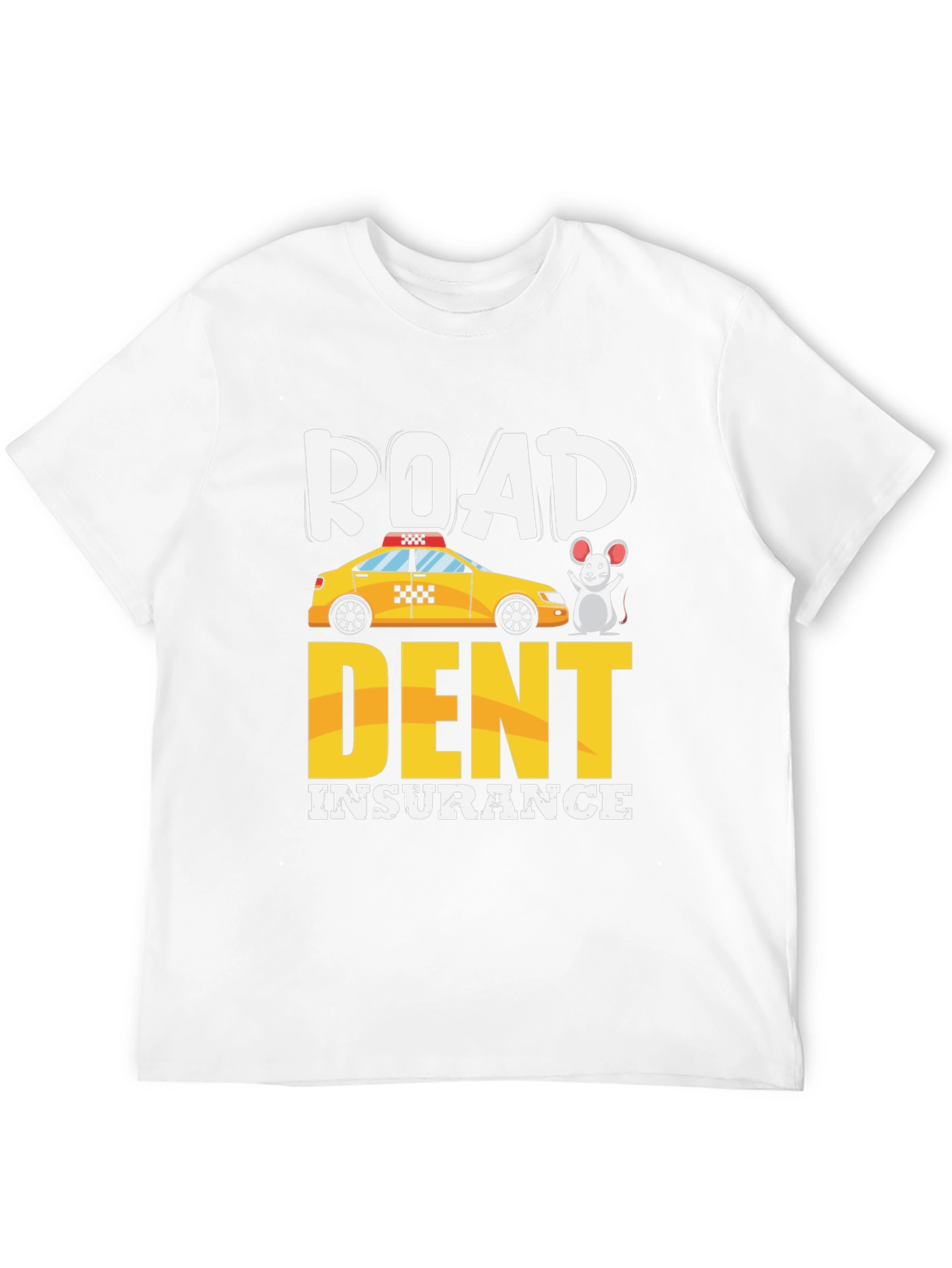 Black Road Dent Insurance T-Shirt view 12