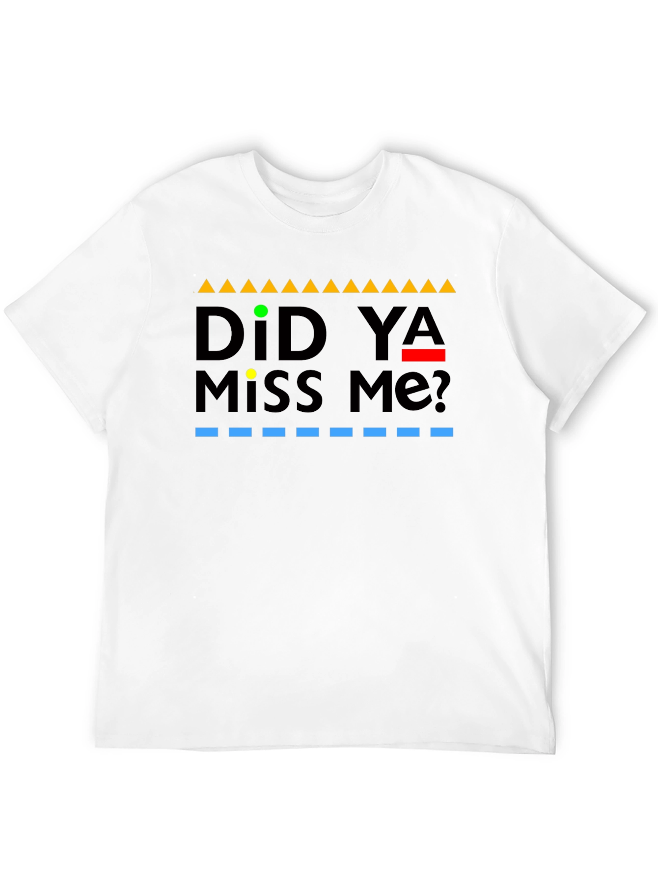 Black Did Ya Miss Me? Graphic Tee view 12