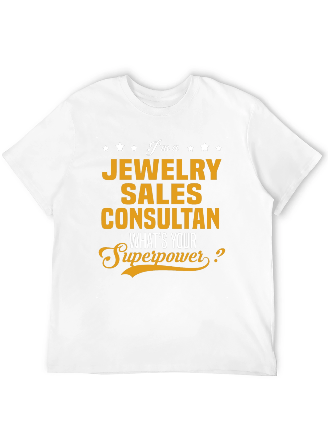 Black Jewelry Sales Consultant Superpower T-Shirt view 12