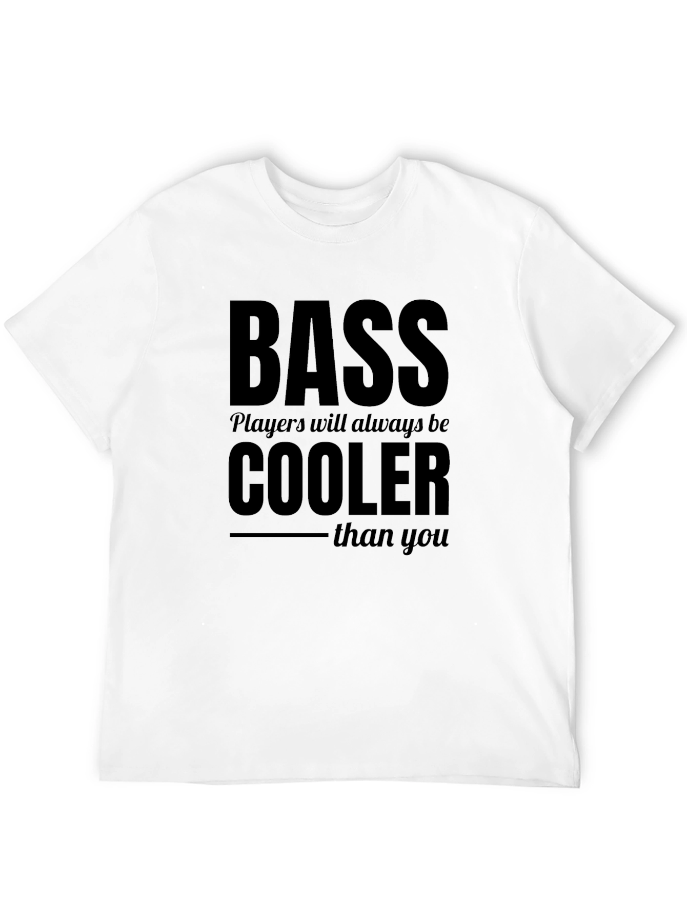 Black Bass Players are Cooler T-Shirt view 12