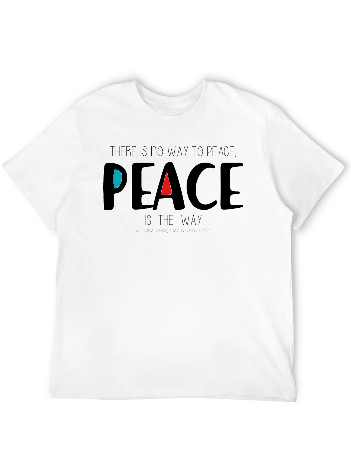 Black Peaceful Mind T-Shirt: Inspiring Graphic Tee view 12
