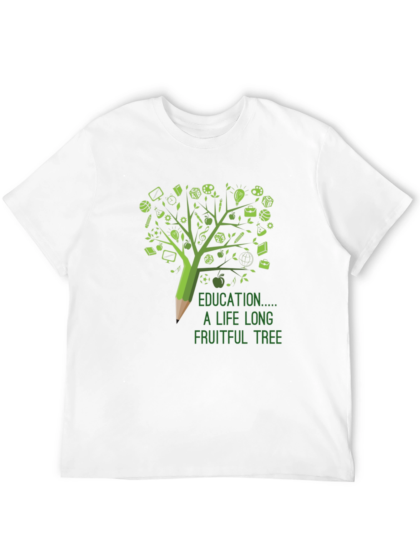 Black Education is a Lifelong Fruitful Tree T-Shirt view 12