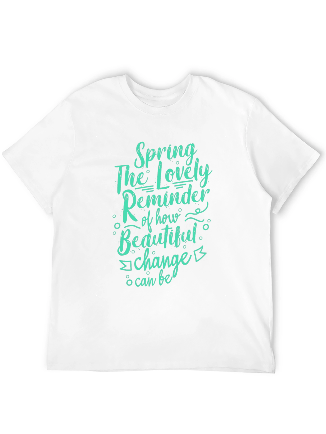 Black Spring Reminder Graphic Tee - Stylish Comfort view 12