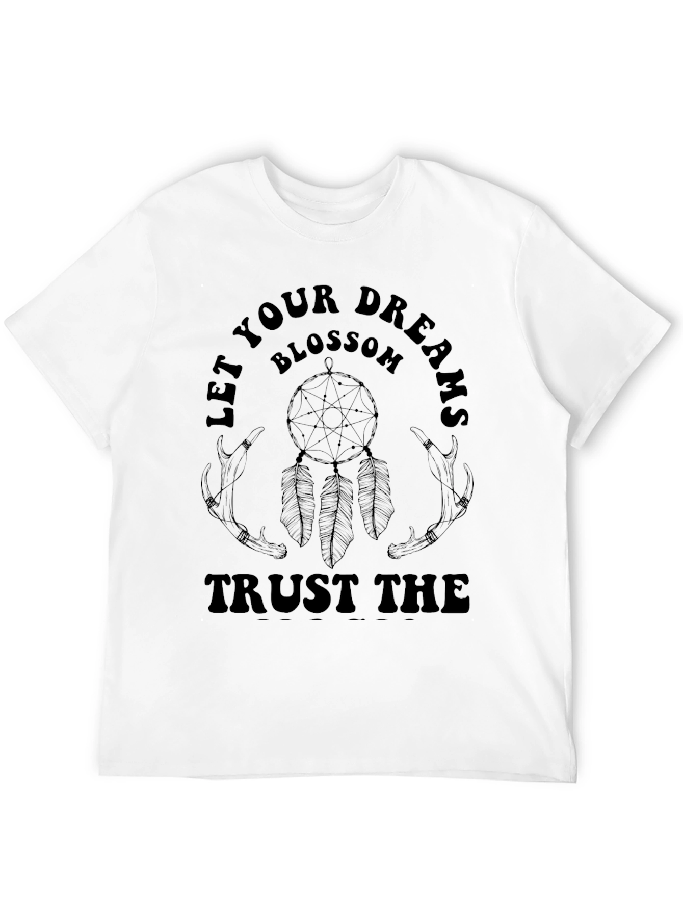 Black Dream Blossom Graphic Tee - Trust the Dreams view 12