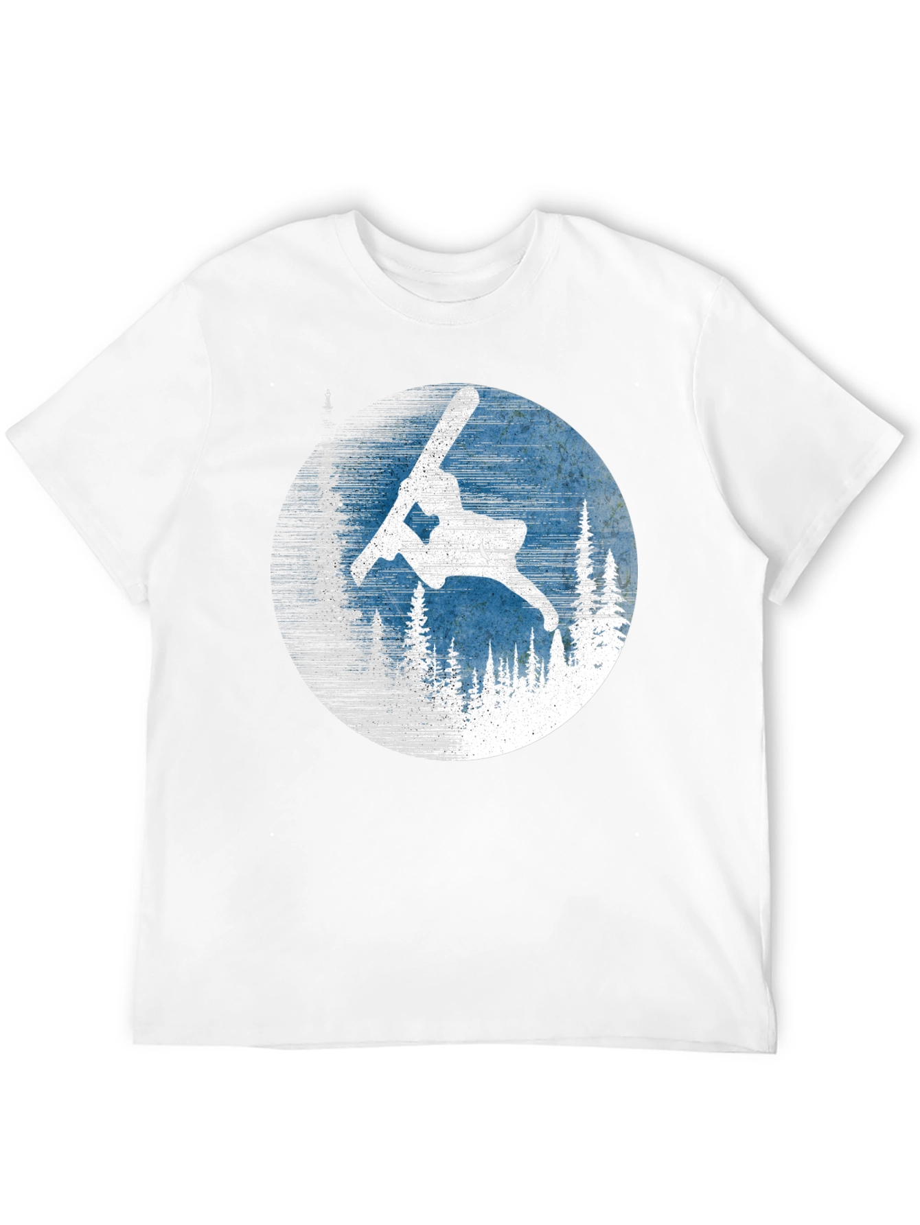 Black Snowboarder T-Shirt - Winter Sports Apparel view 12