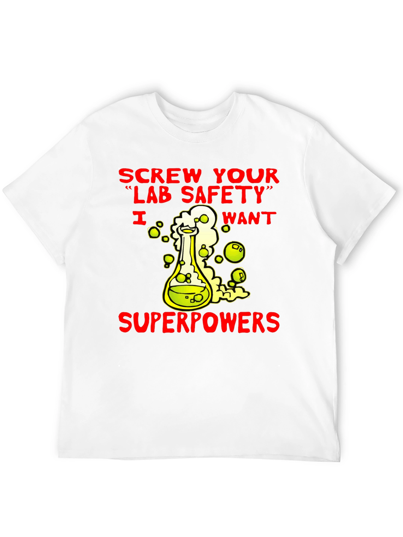Black Lab Safety Superpowers T-Shirt view 12