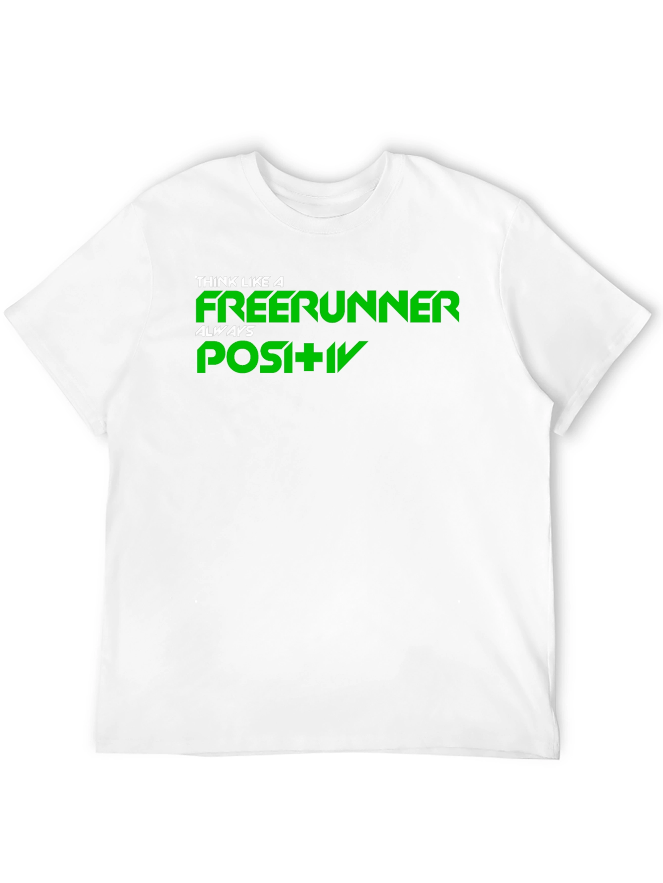 Black Freerunner Positive Mindset Black T-Shirt view 12