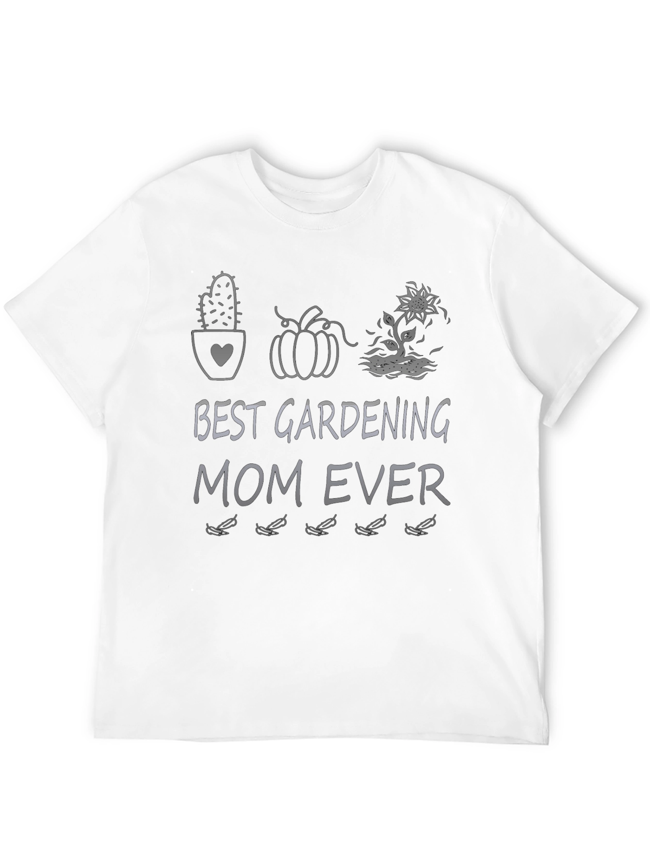 Black Best Gardening Mom Ever T-Shirt, Garden Lover Tee view 12