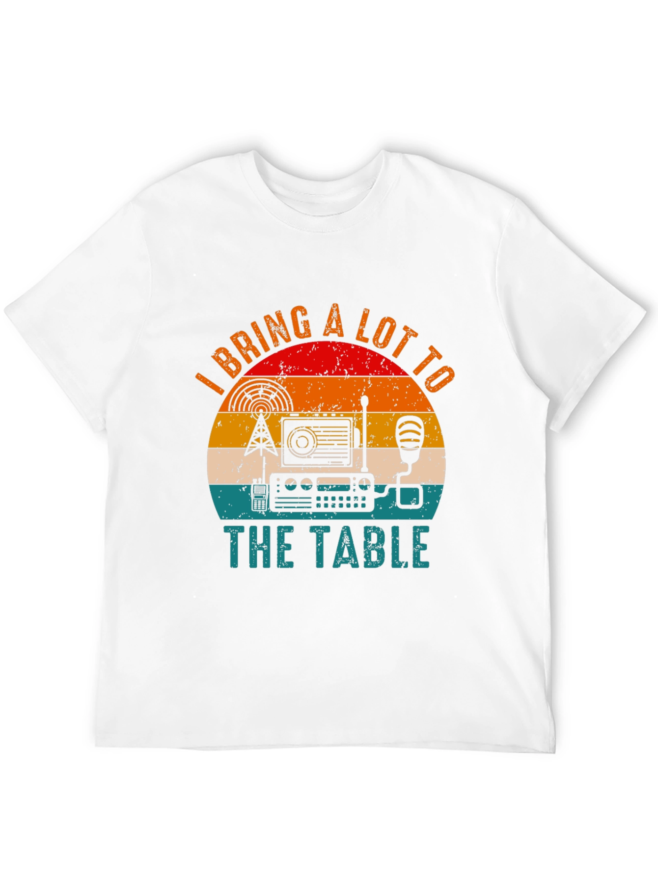 Black Ham Radio Operator T-Shirt - I Bring A Lot To The Table view 12