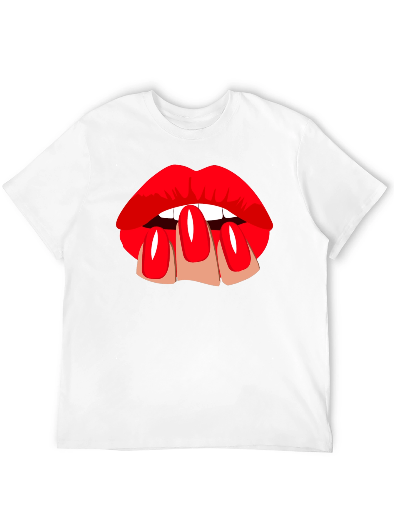 Black Lip Service Graphic T-Shirt view 12
