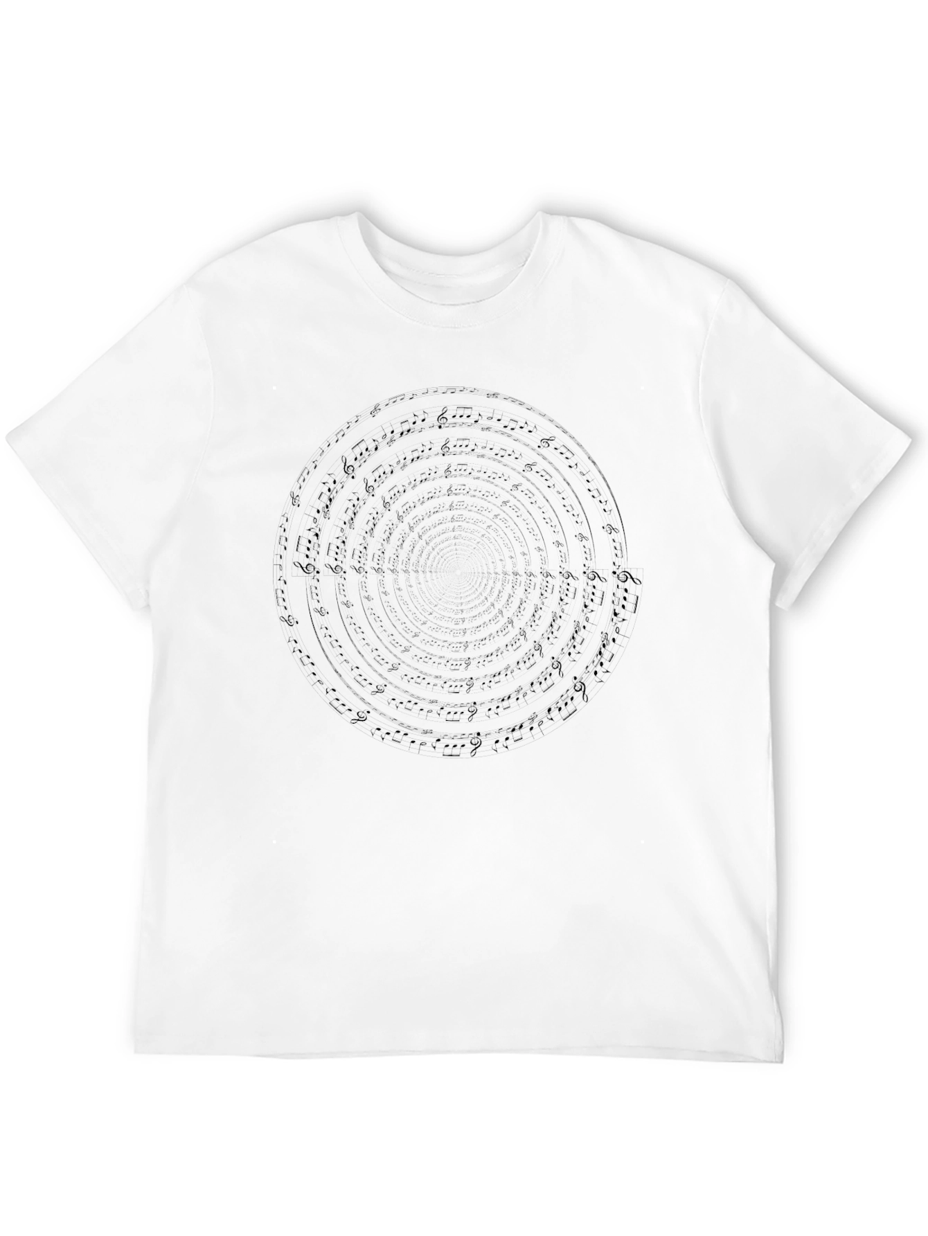 Musical Vortex Black T-Shirt - 12
