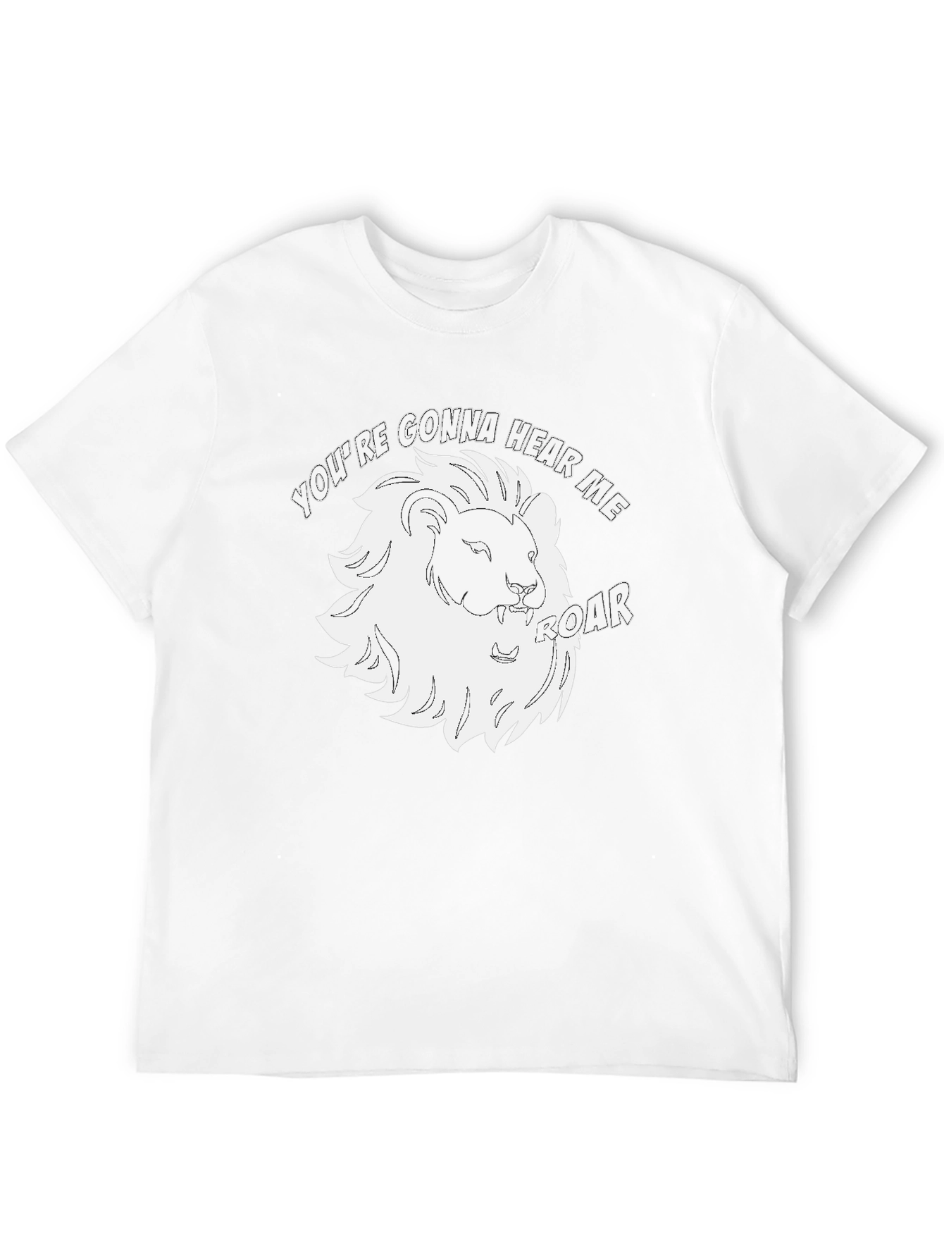 Black Lion Roar Graphic T-Shirt view 12