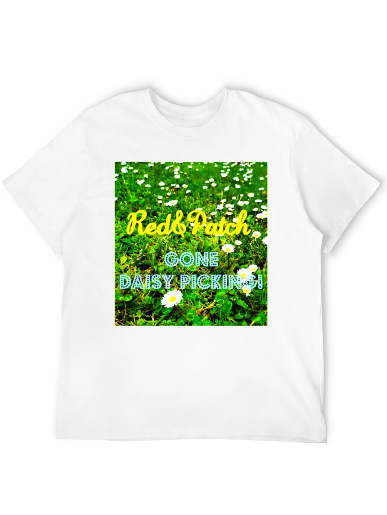 Black Red & Patch Daisy Picking Graphic Tee view 12