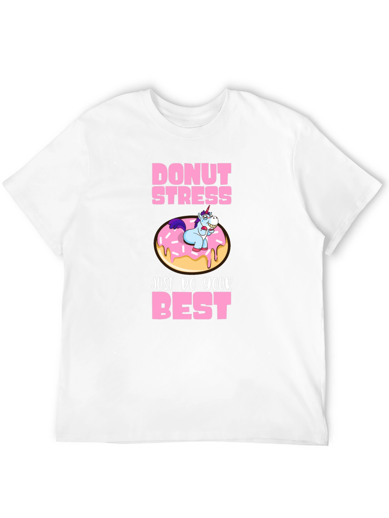 Black Donut Stress T-Shirt view 12