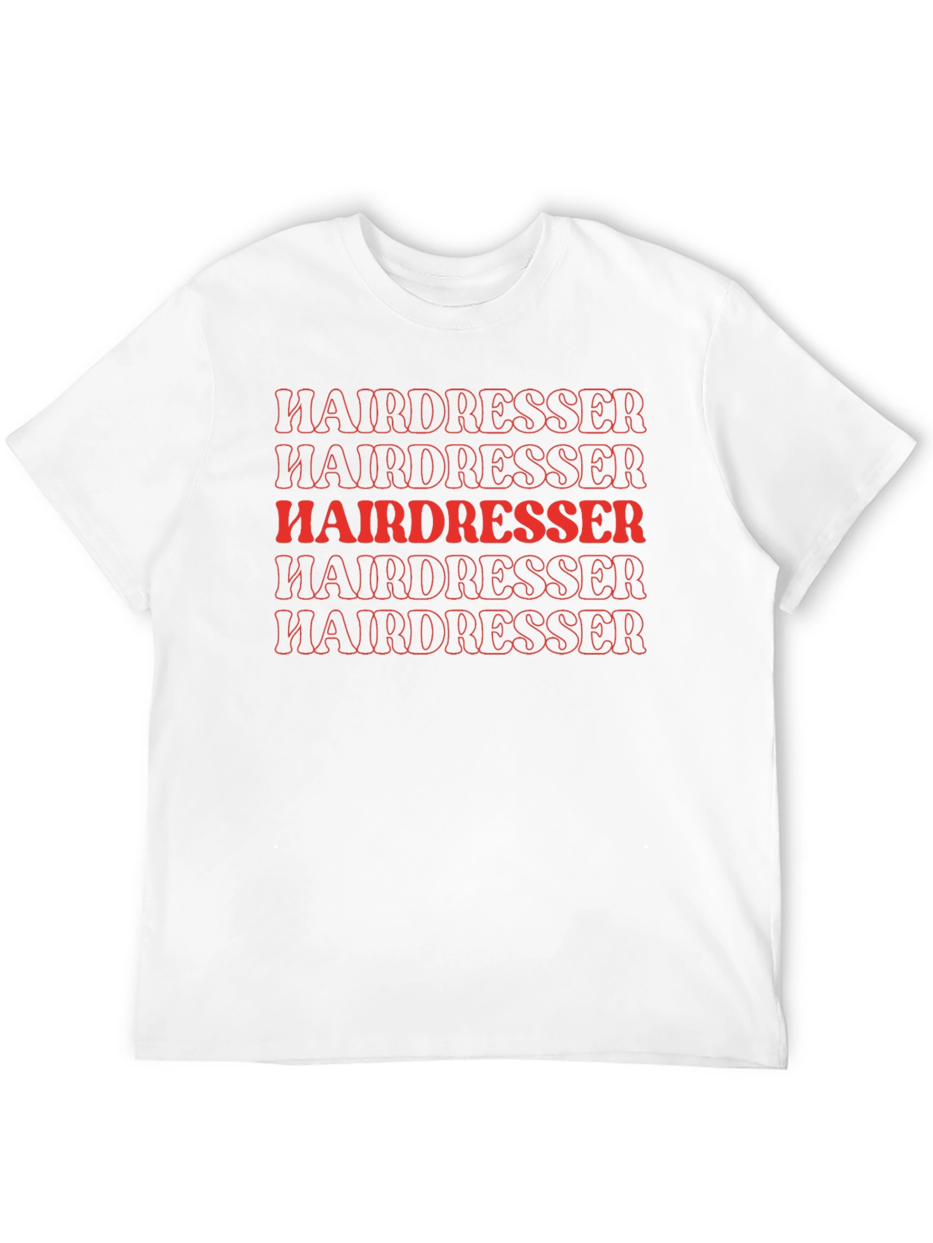 Black Hairdresser T-Shirt - Stylish Graphic Tee view 12