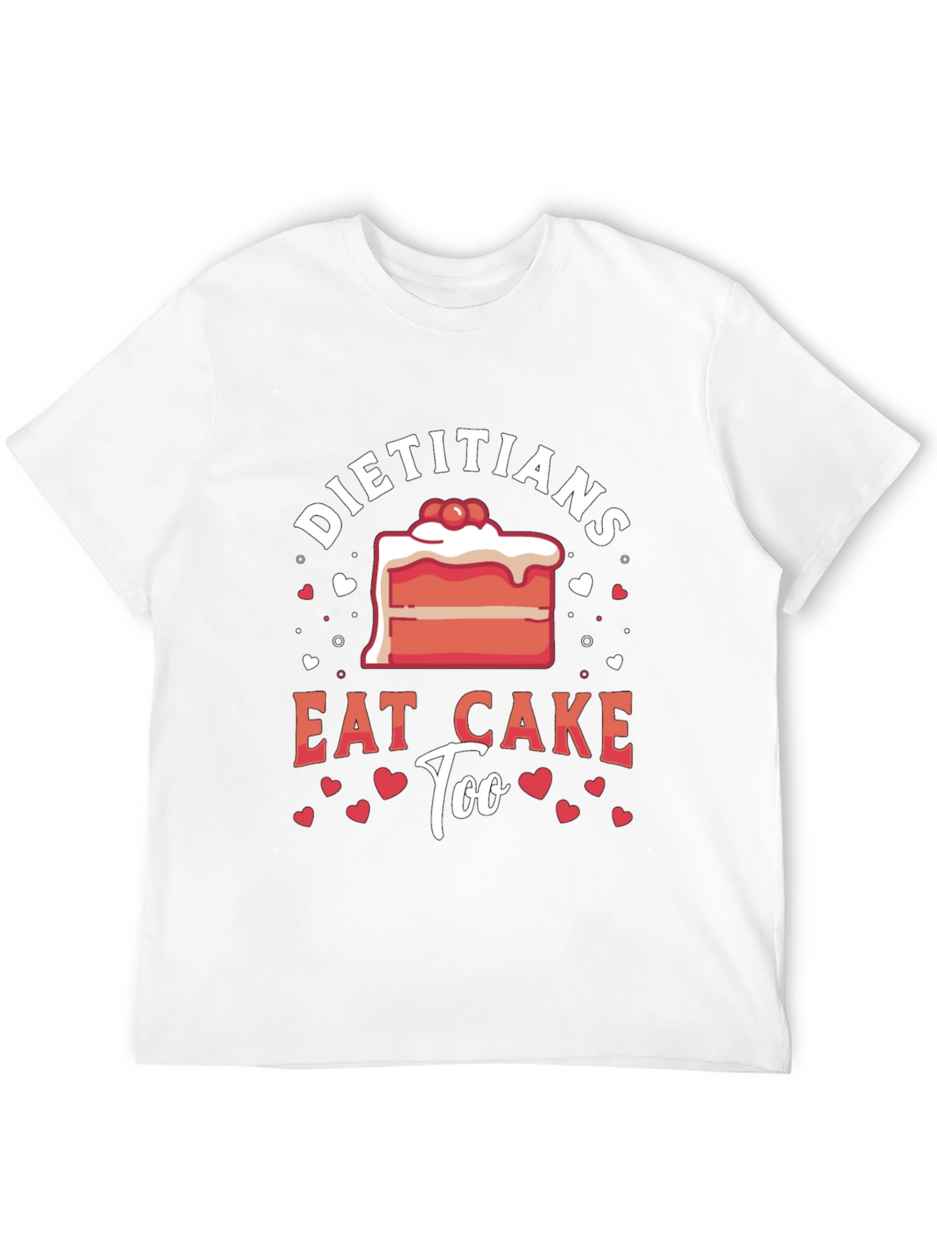 Black Dietitians Eat Cake Too T-Shirt view 12