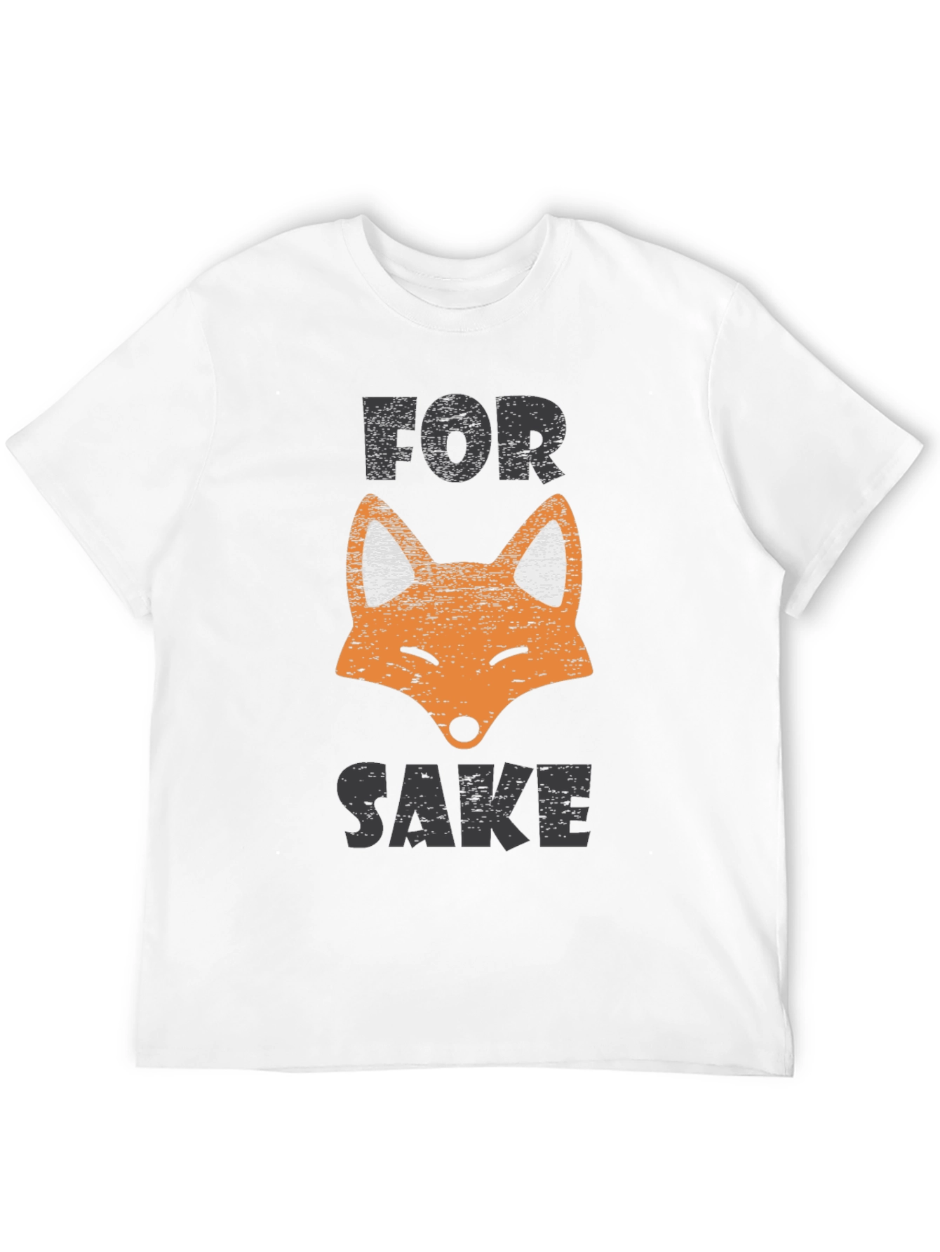 Black For Fox Sake T-Shirt - Novelty Graphic Tee view 12