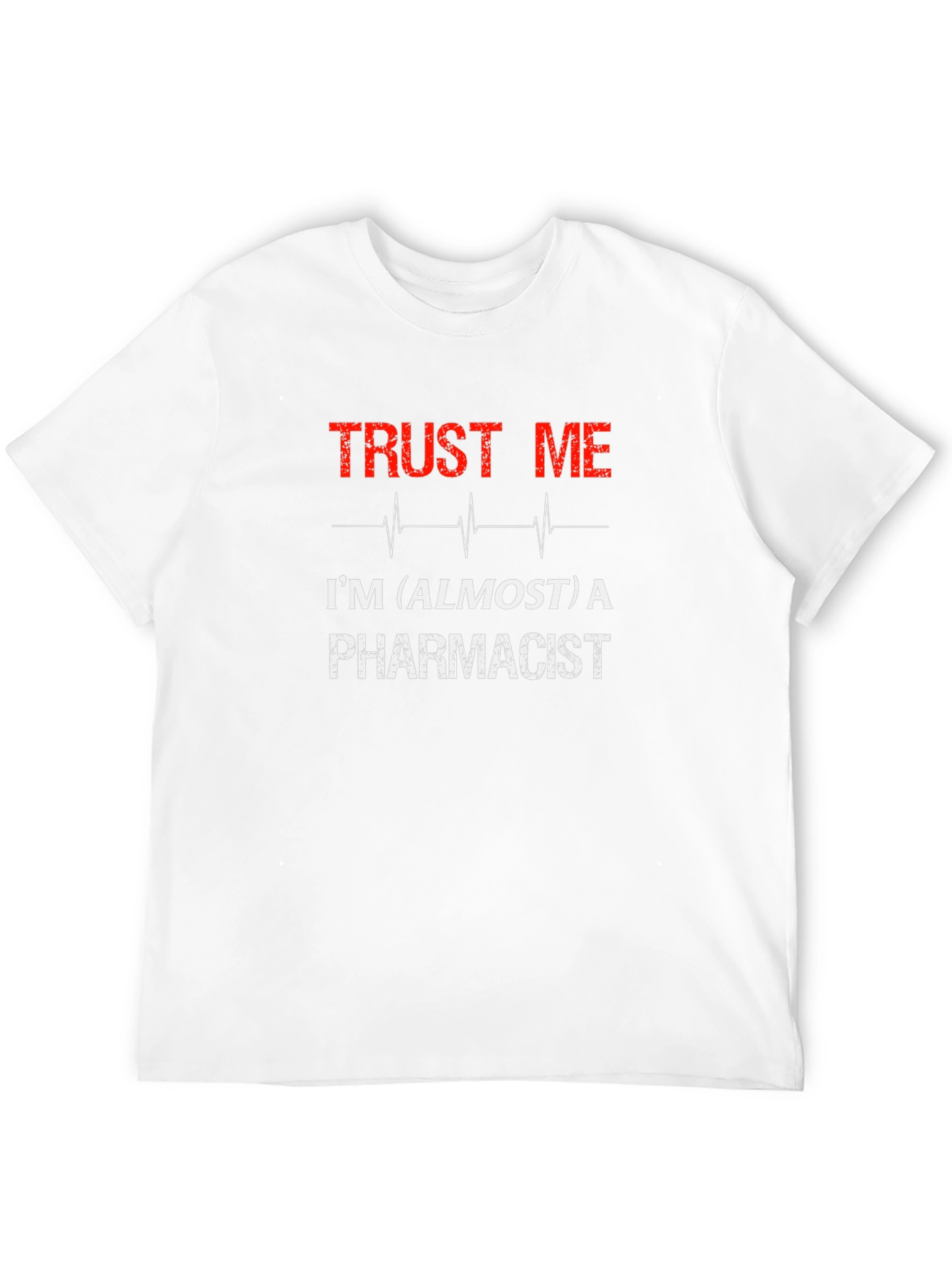 Black Trust Me I'm Almost a Pharmacist Black T-Shirt view 12
