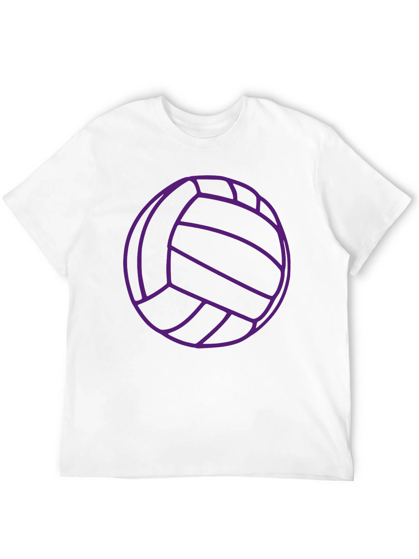 Black Volleyball Graphic T-Shirt - Black view 12