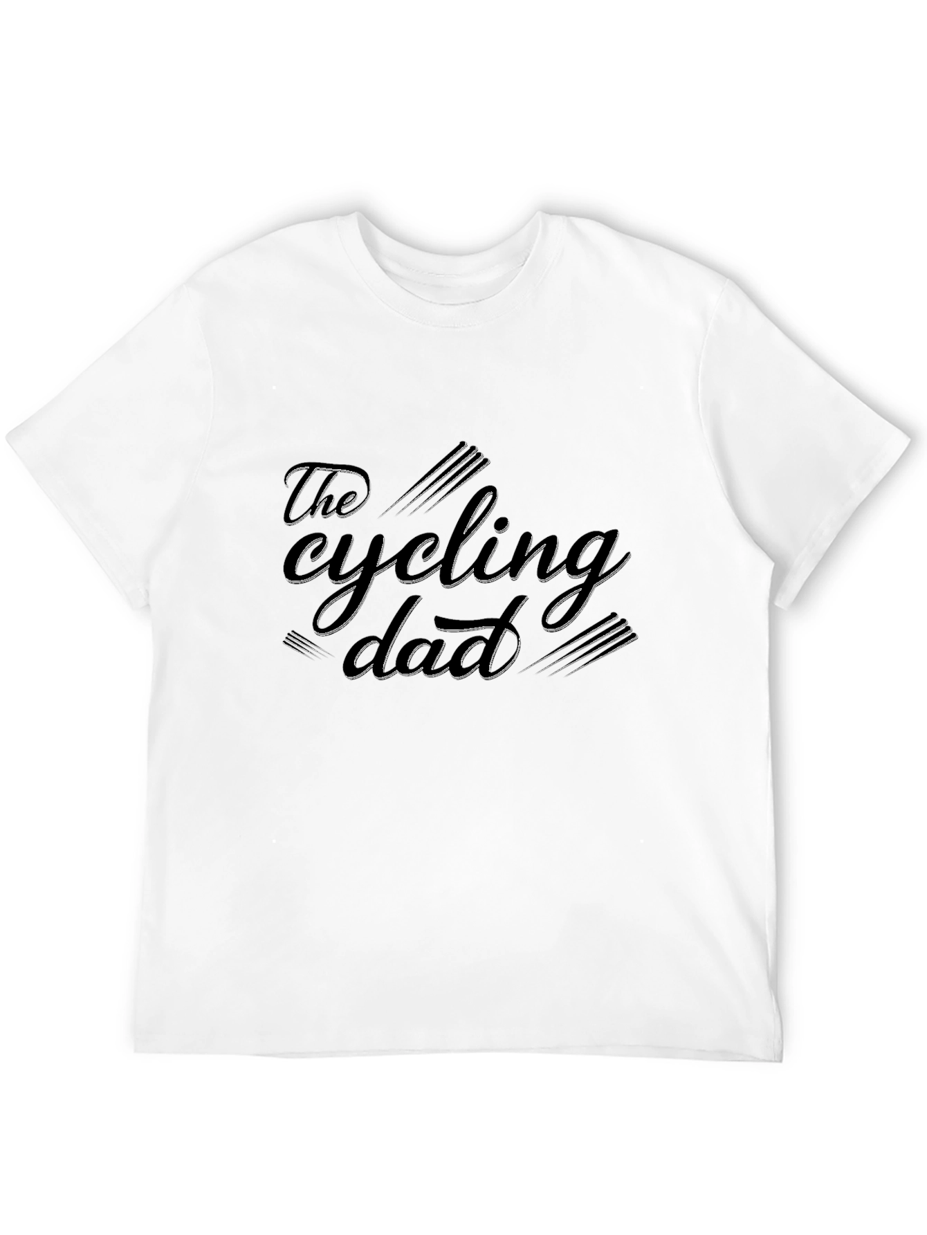 Black The Cycling Dad T-Shirt -  Stylish Gift for Cyclists view 12