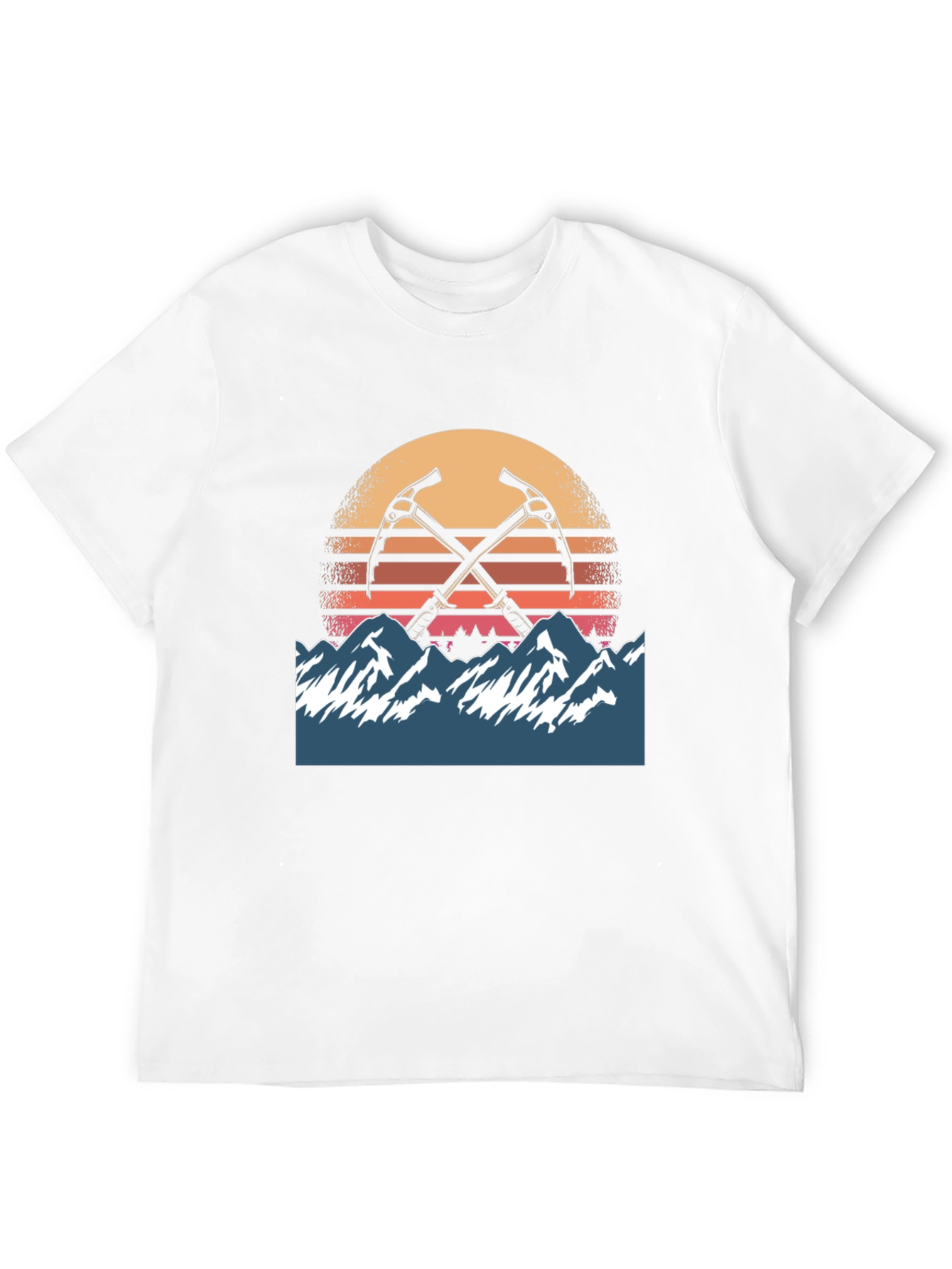 Black Mountain Sunset Climber Tee - Adventure Awaits view 12