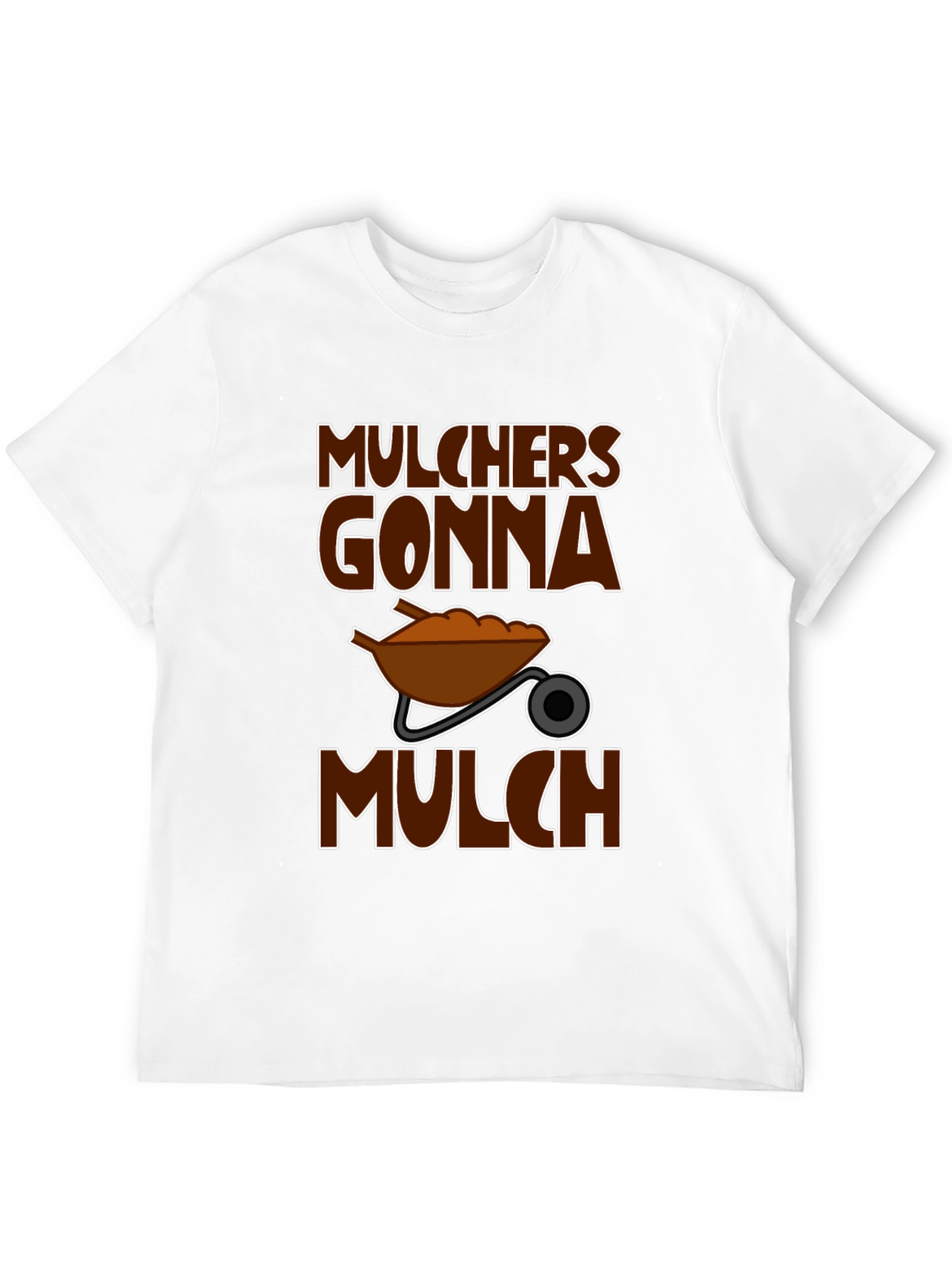 Black Mulchers Gonna Mulch T-Shirt Funny Gardening Tee view 12