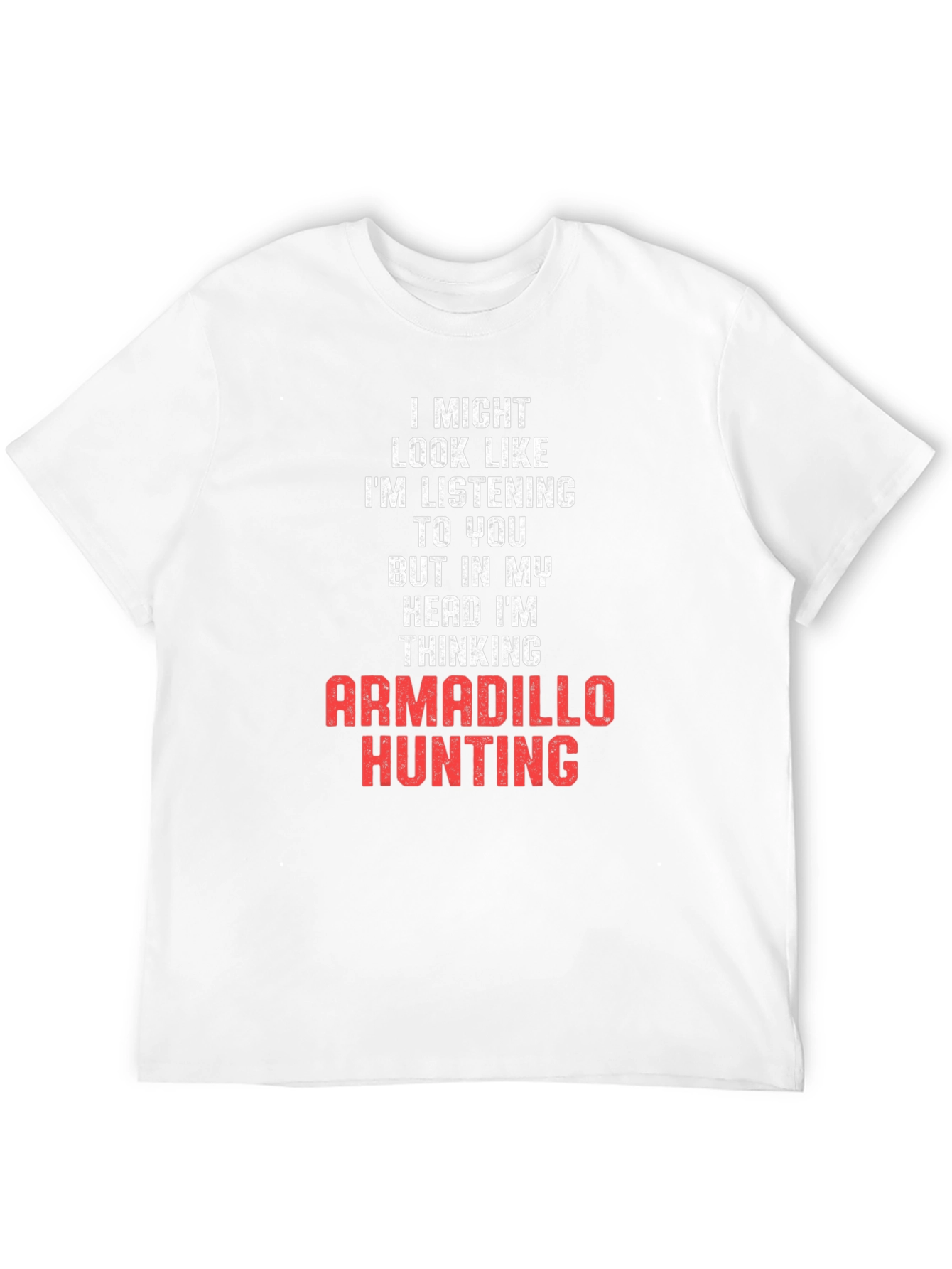 Black Armadillo Hunting T-Shirt - Funny Novelty Tee view 12