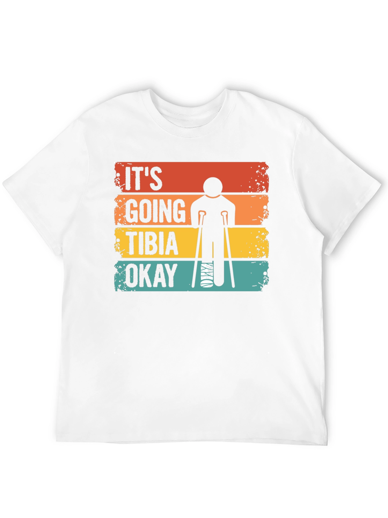 Black It's Going Tibia Okay T-Shirt view 12