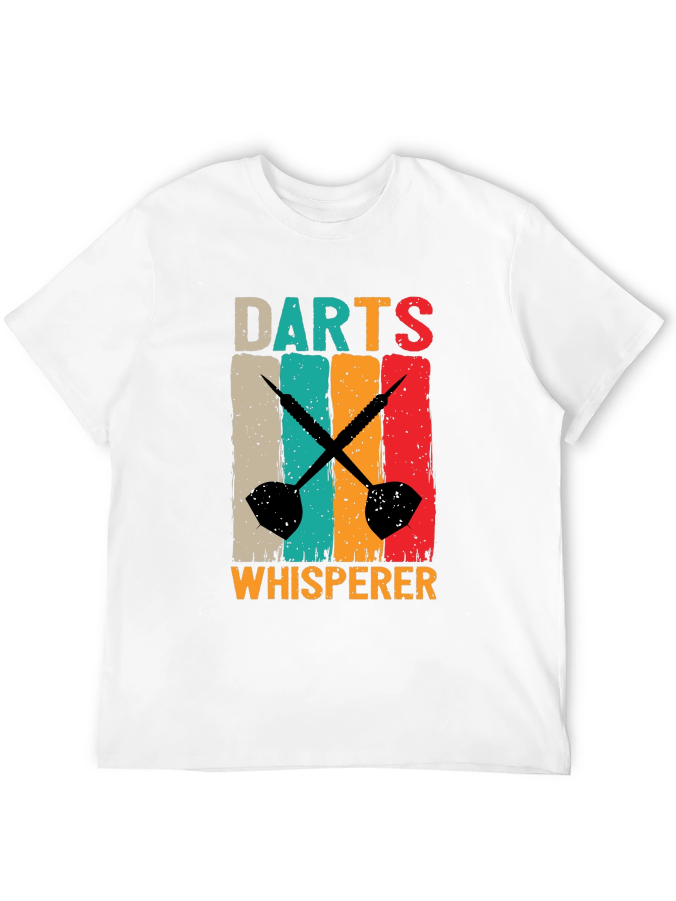 Black Darts Whisperer Graphic T-Shirt view 12