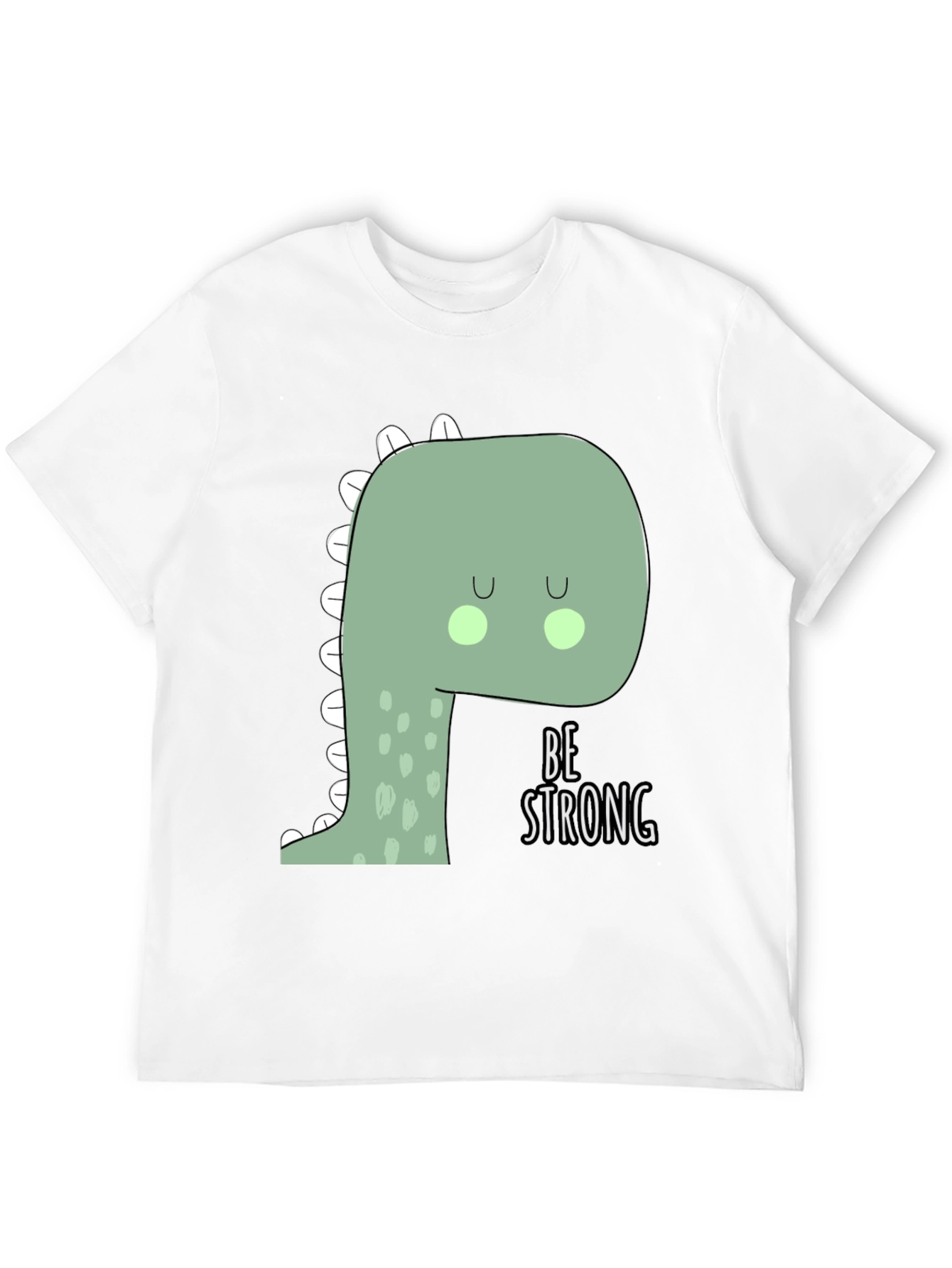 Black Be Strong Dino Tee - Black T-Shirt view 12