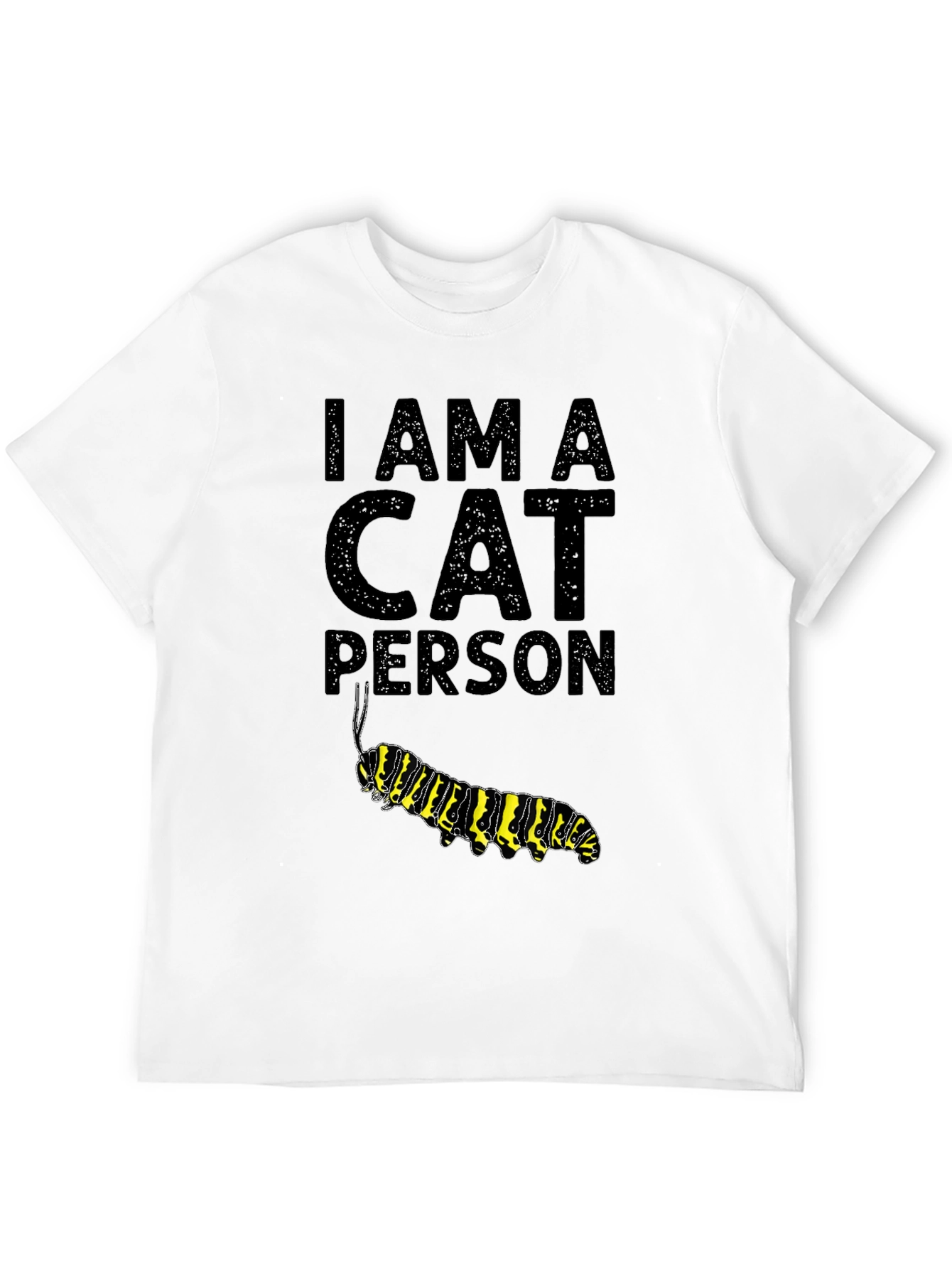 Black I Am A Cat Person T-Shirt - Novelty Graphic Tee view 12