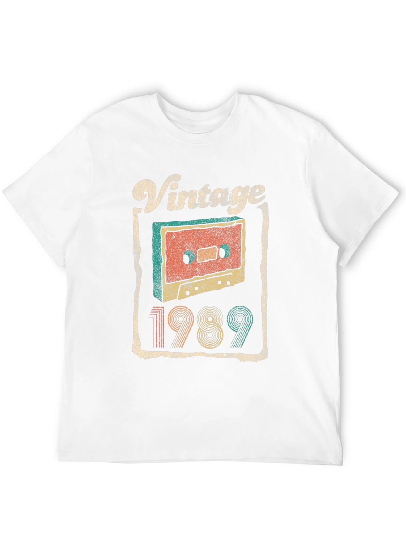 Black Vintage 1989 Cassette Tape T-Shirt view 12