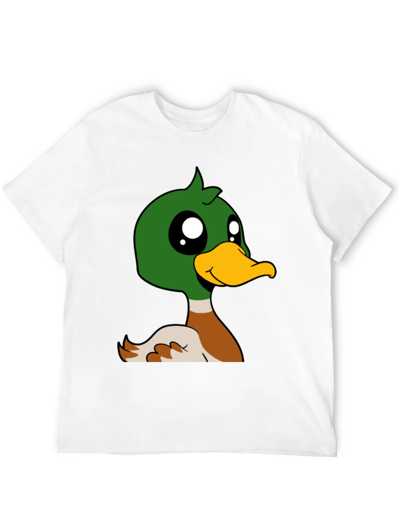 Black Duck Cartoon Graphic Black T-Shirt view 12