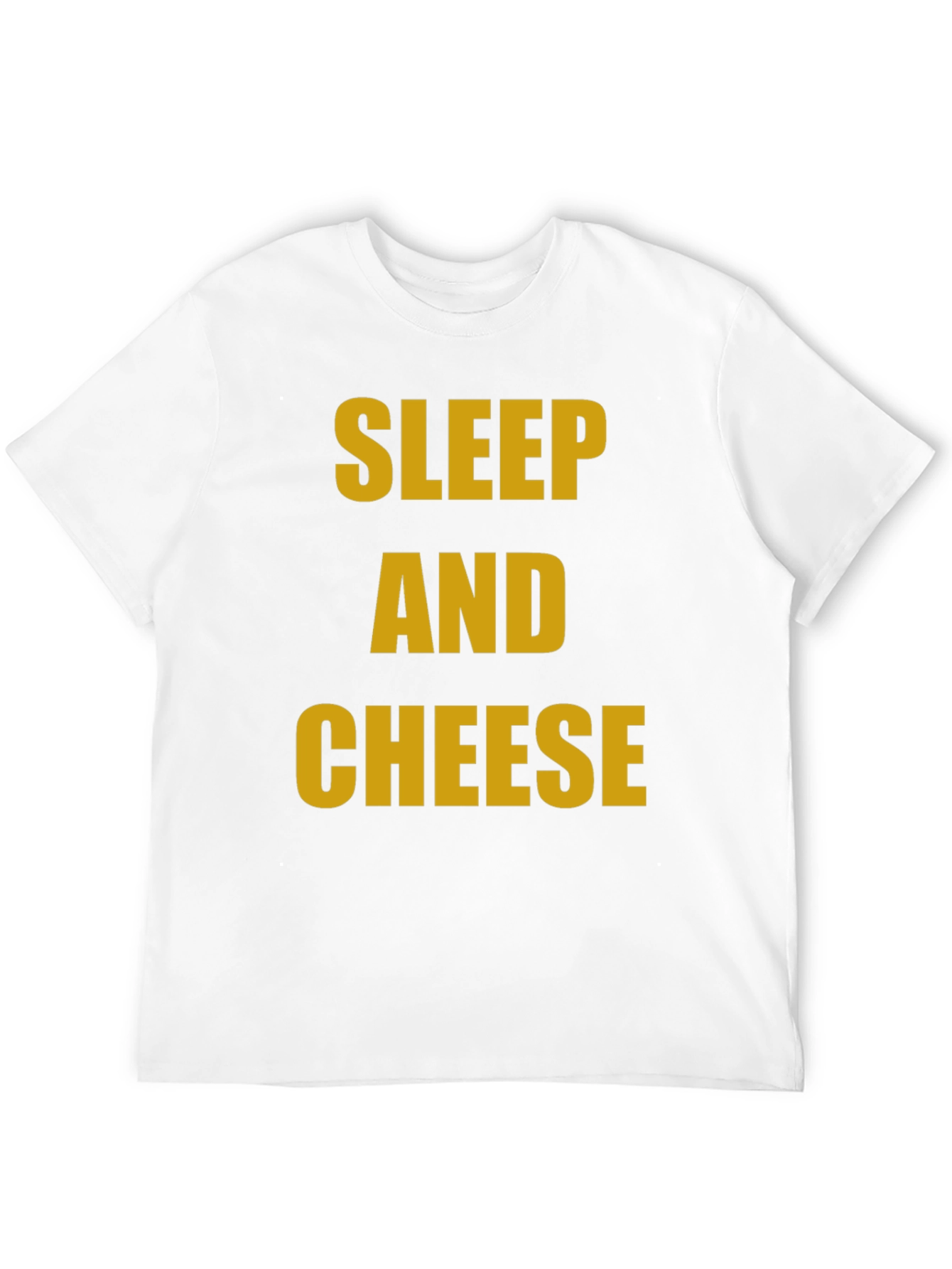 Black Sleep and Cheese Graphic Tee - Novelty T-Shirt view 12