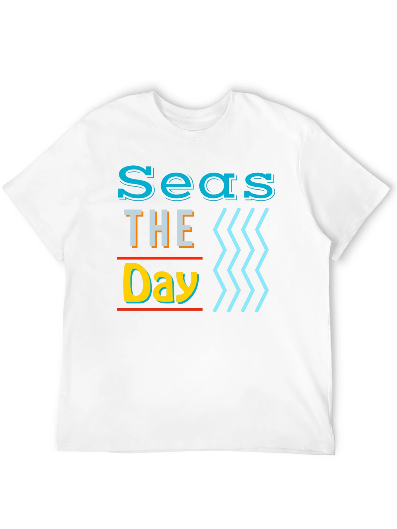 Seas The Day Graphic T-Shirt - 12